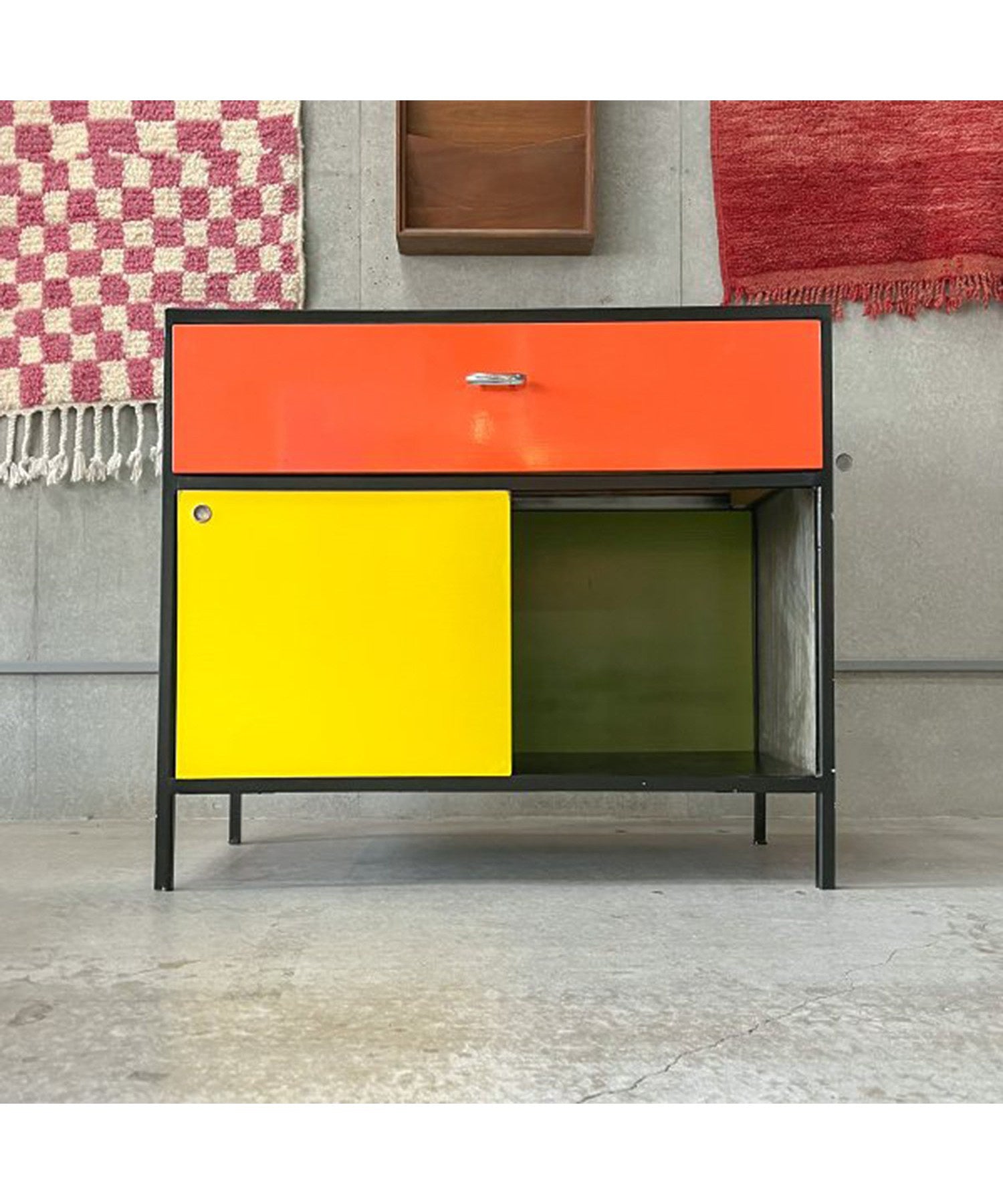 HermanMiller Steel Frame Cabinet / George Nelson