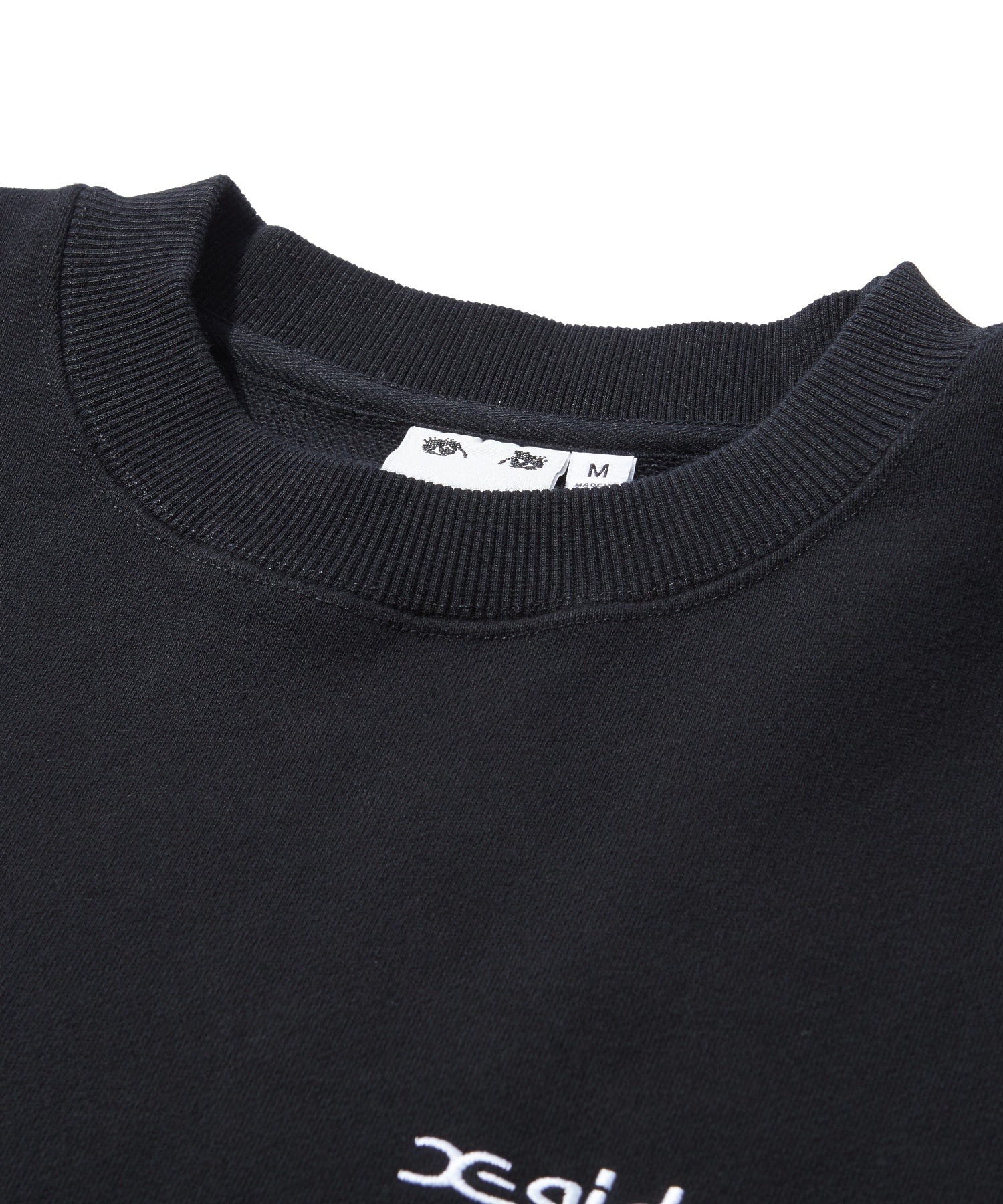 ARCH LOGO AND FACE PATCH SWEATSHIRT