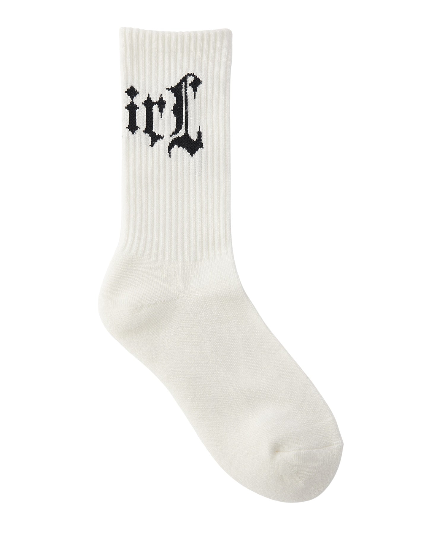 GOTHIC LOGO RIB SOCKS