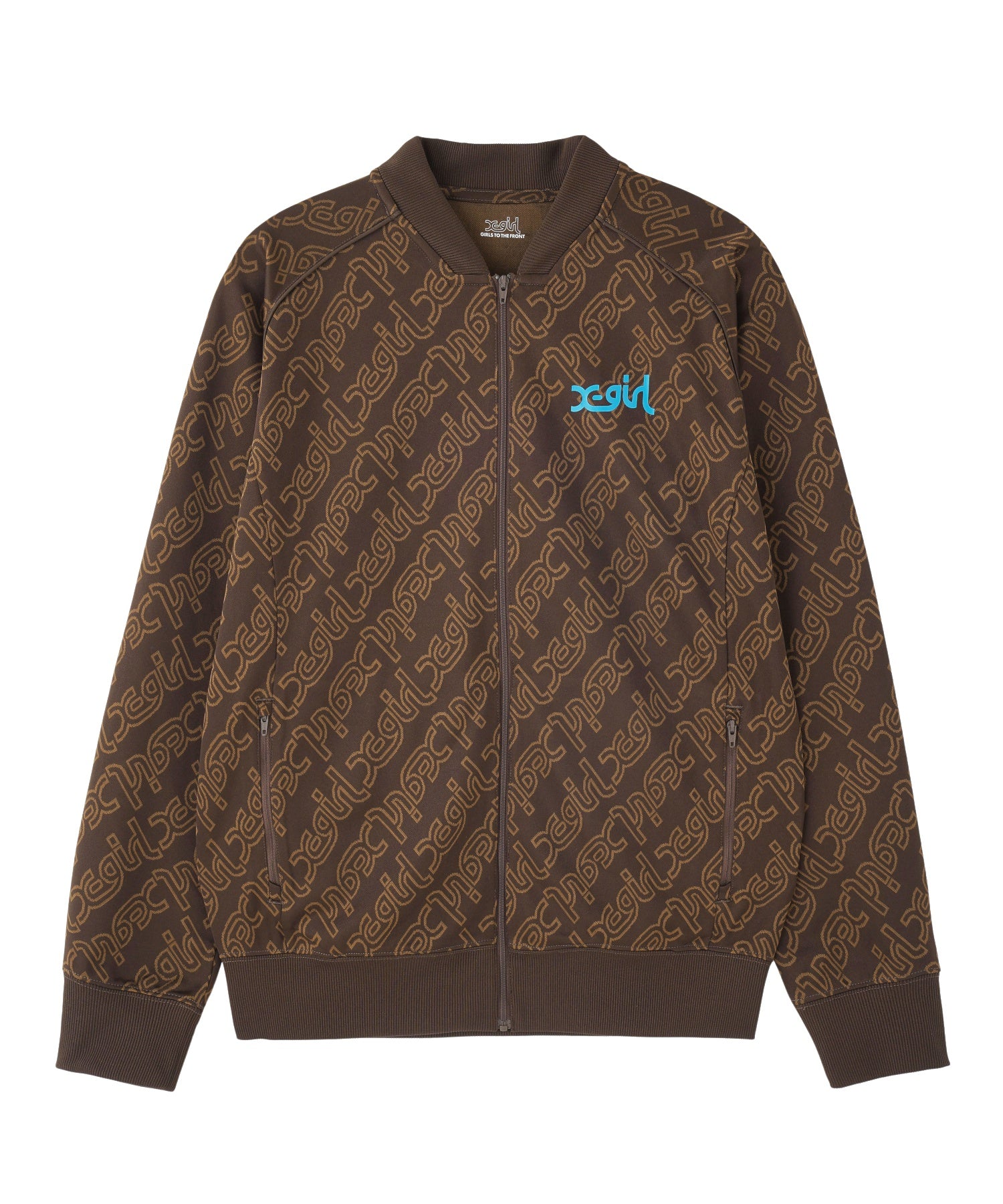 JACQUARD TRACK JACKET