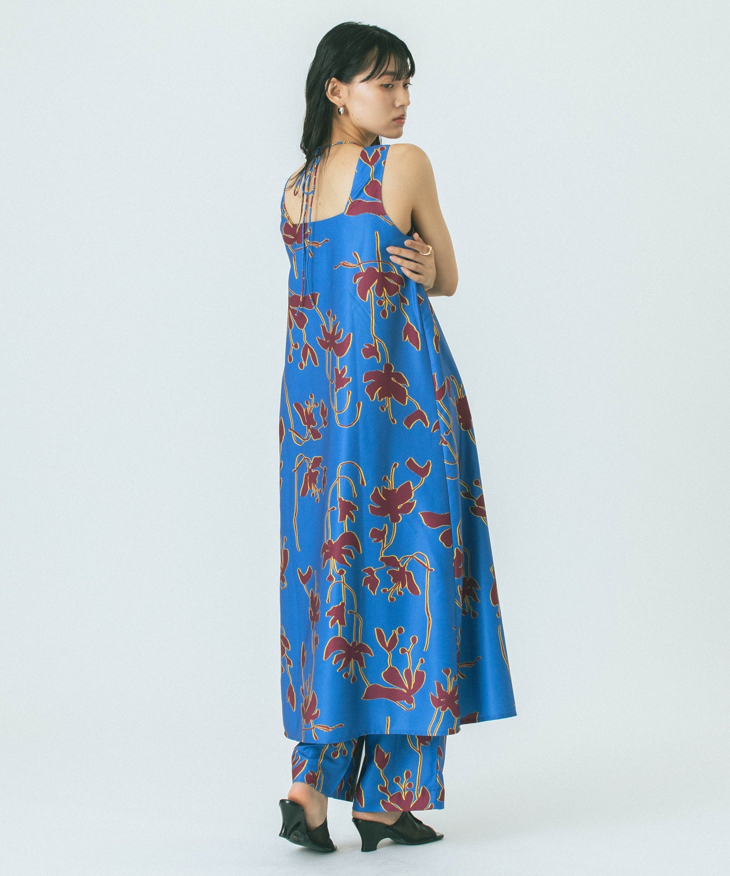 FLOWER PRINT DRESS