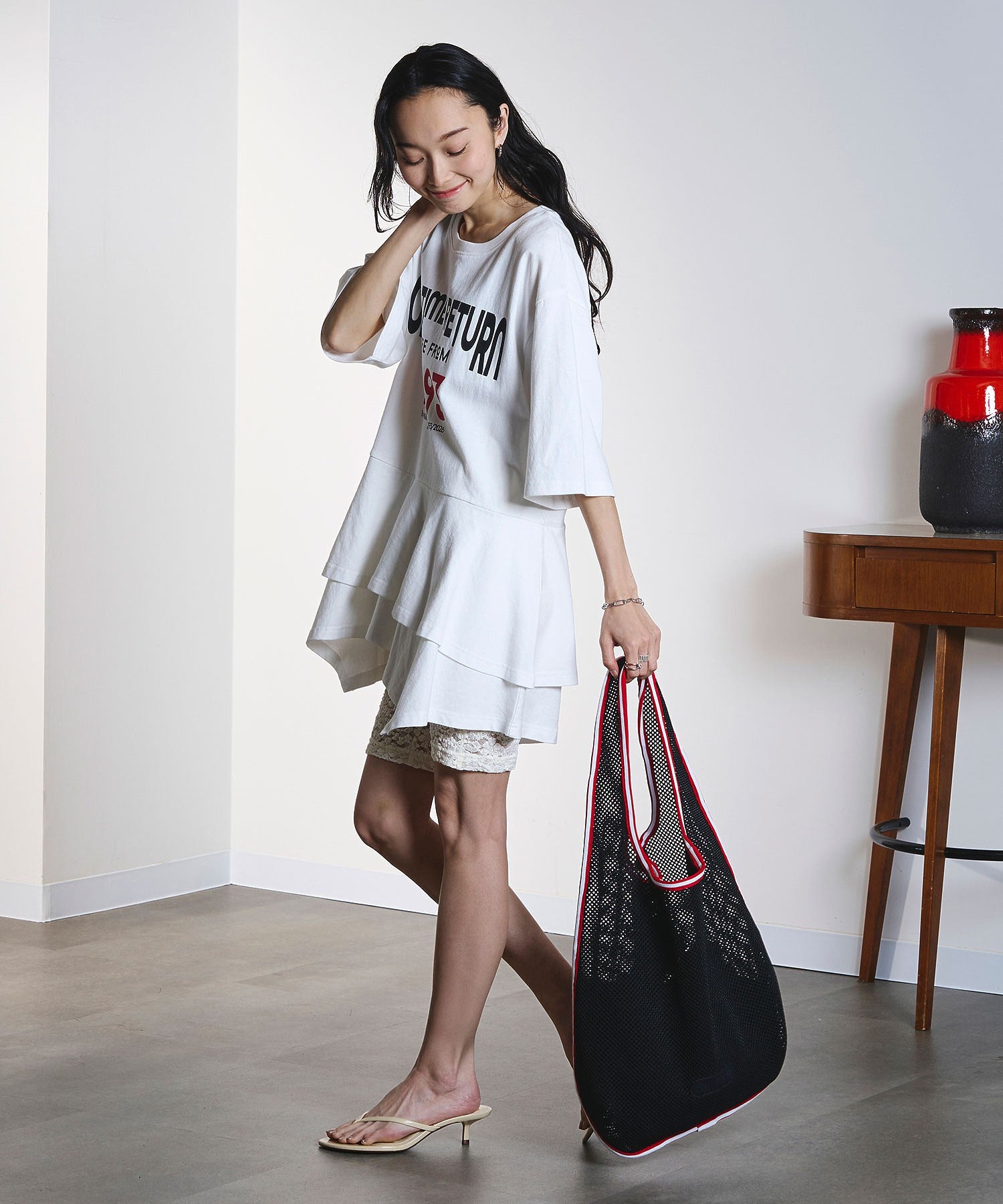OUTDOOR/TAPE MESH TOTE