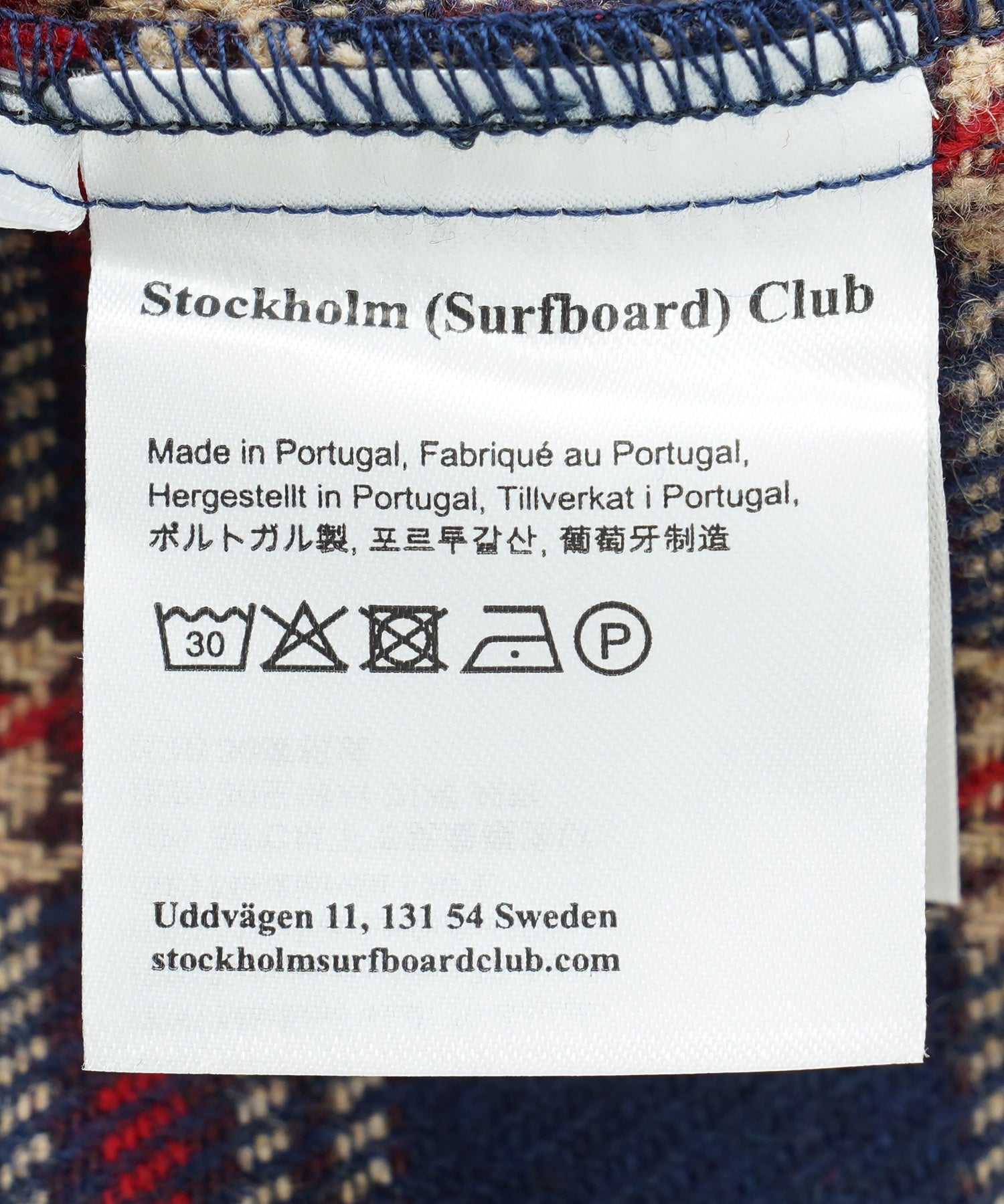 STOCKHOLM SURFBOARD CLUB/ストックホルムサーフボードクラブ/Club Overshirt/U4000108