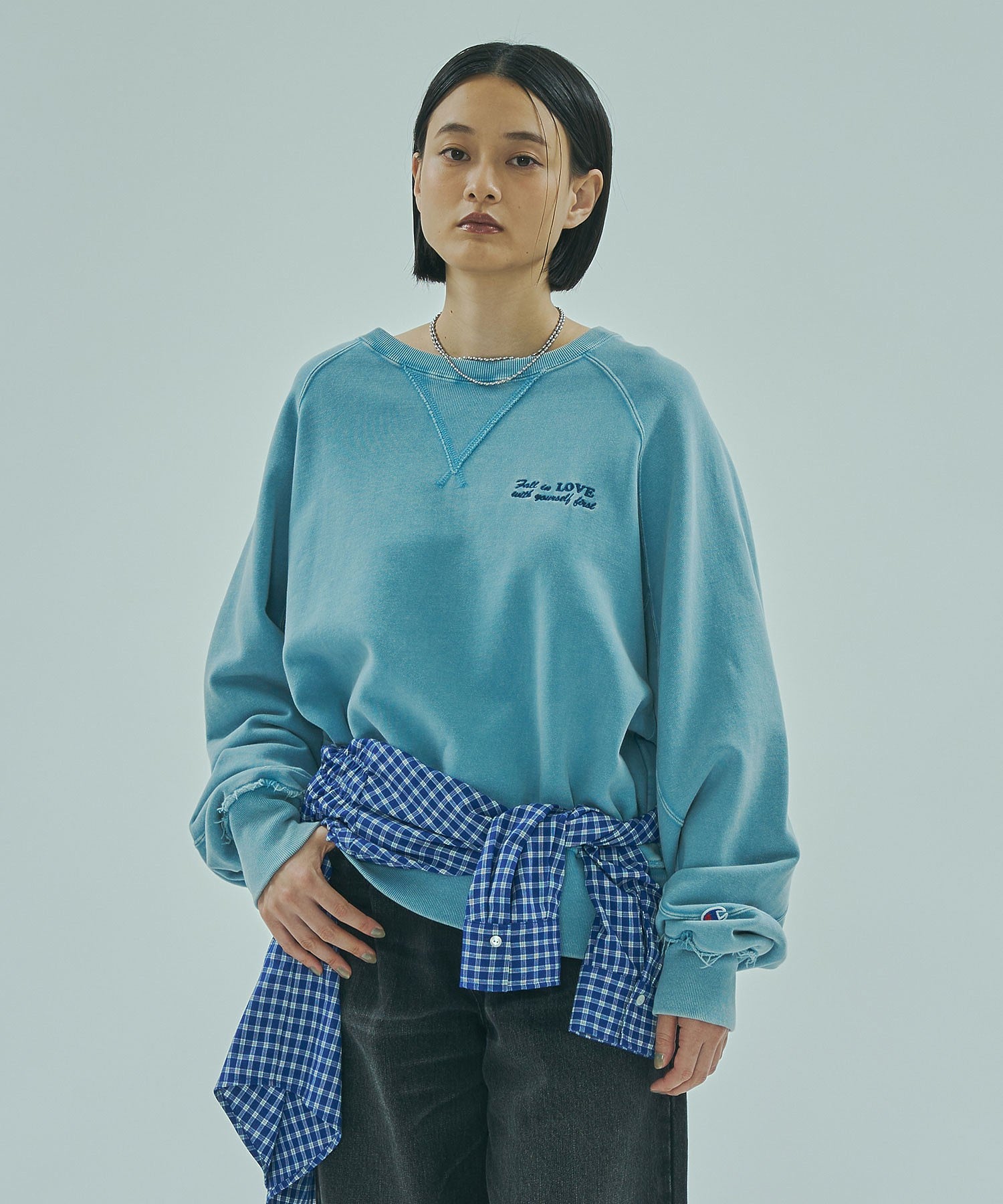 Champion別注】ROSE BUD×Champion HEAVY WASH SWEAT – calif（カリフ