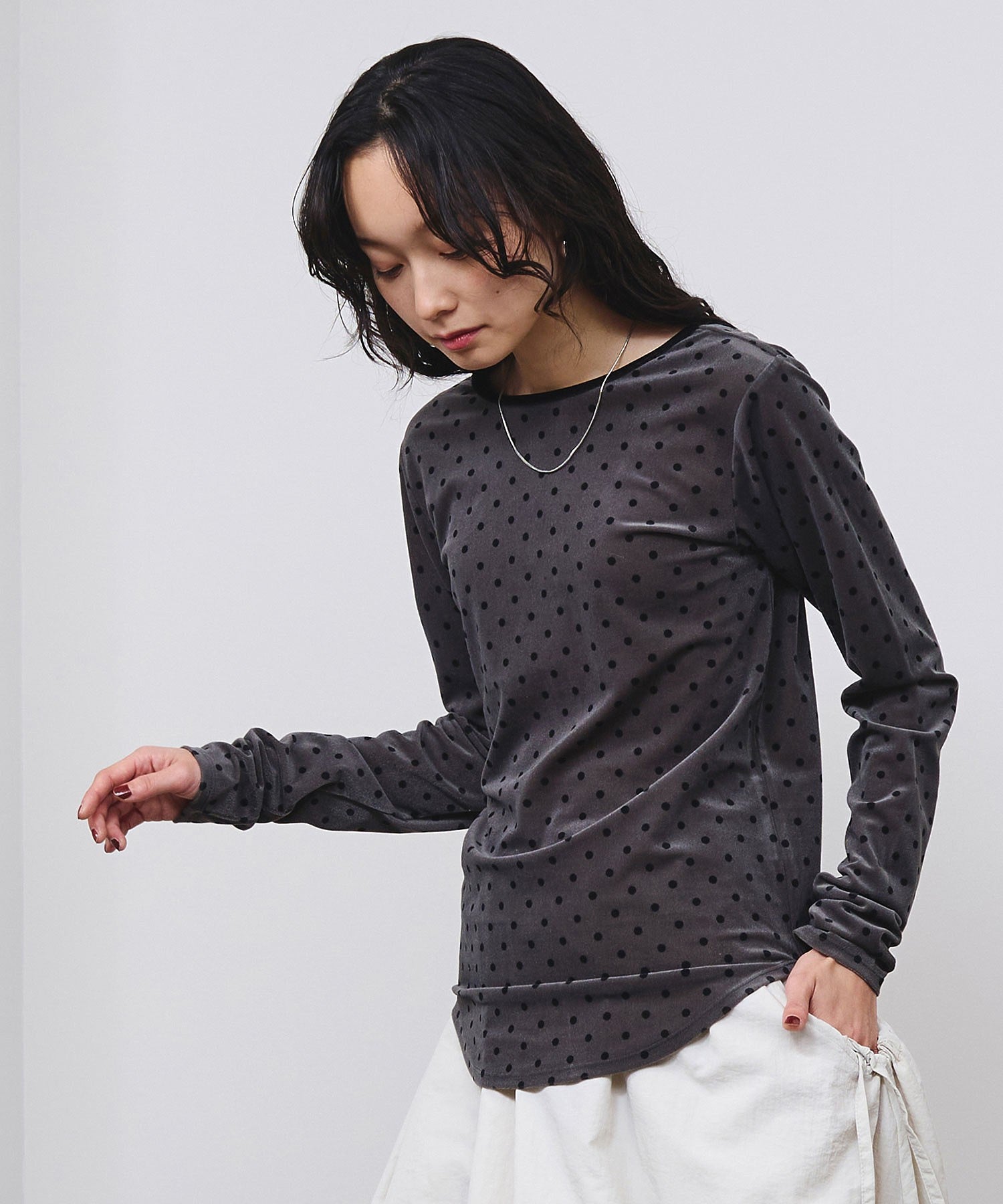 model:161cm 着用サイズ:ONE SIZE