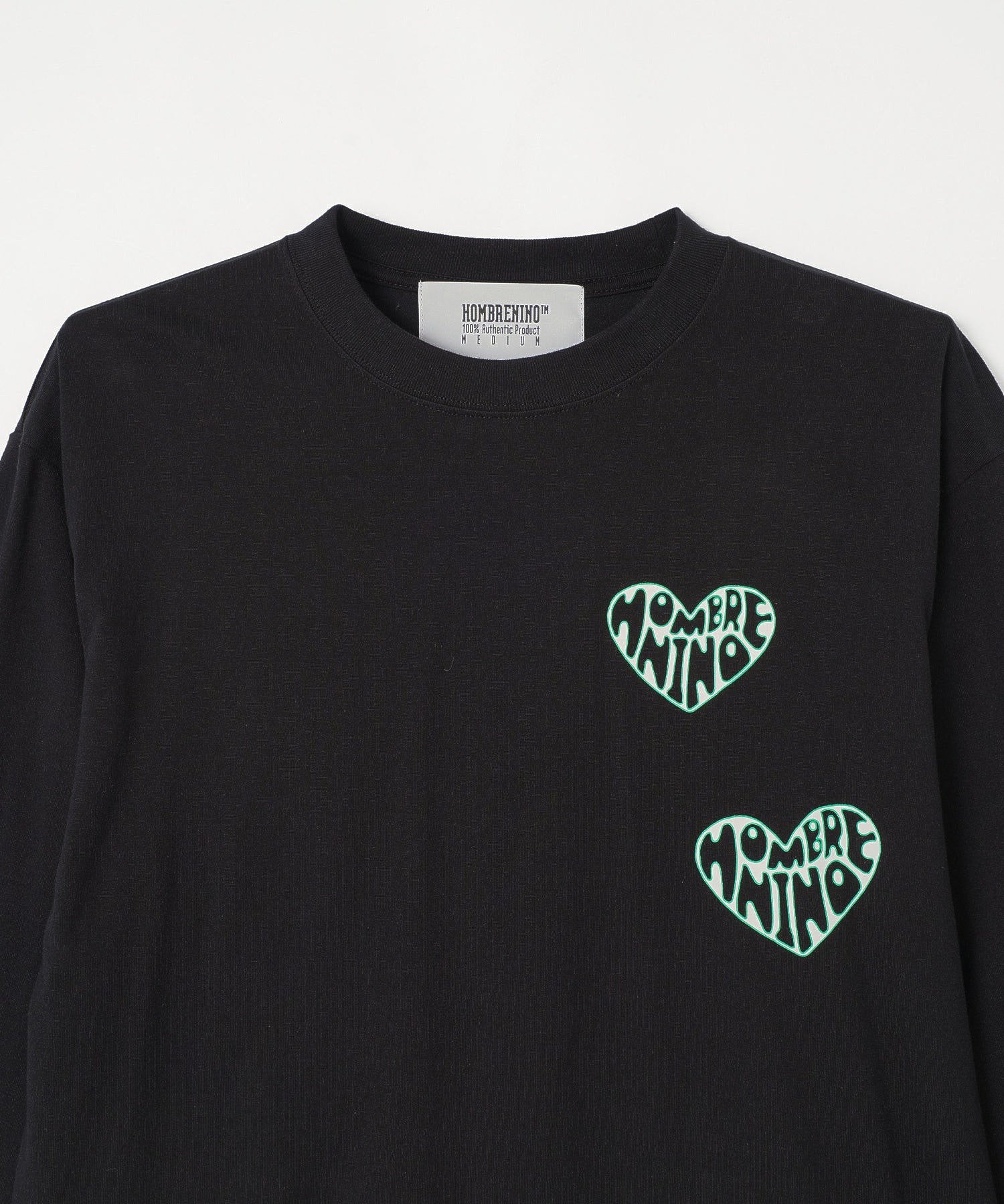 Hombre Nino/オンブレ・ニーニョ/L/S PRINT TEE HEART/HN0232-CT0014