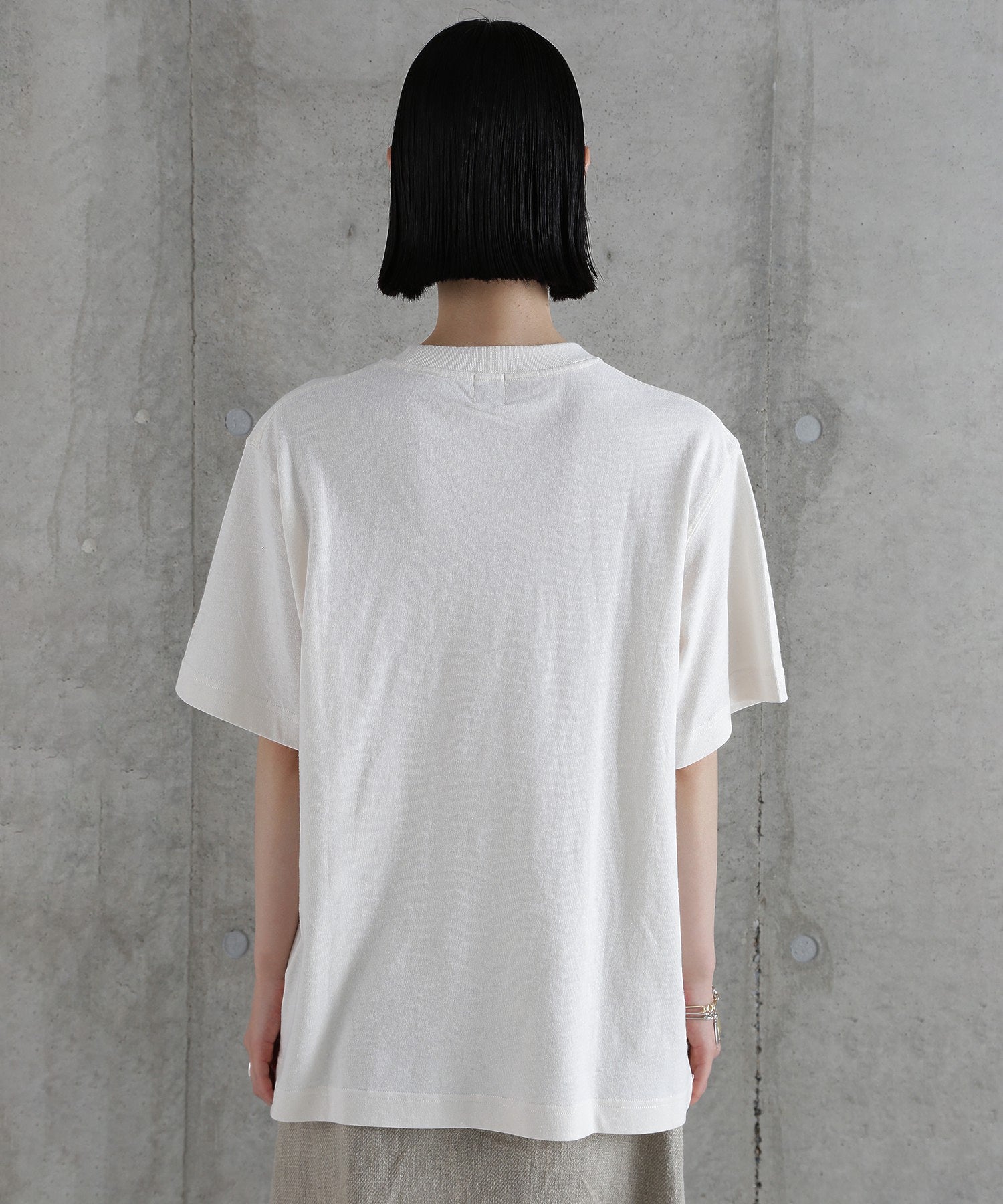 【WEB・一部店舗限定】麻ブレンドロゴTシャツ