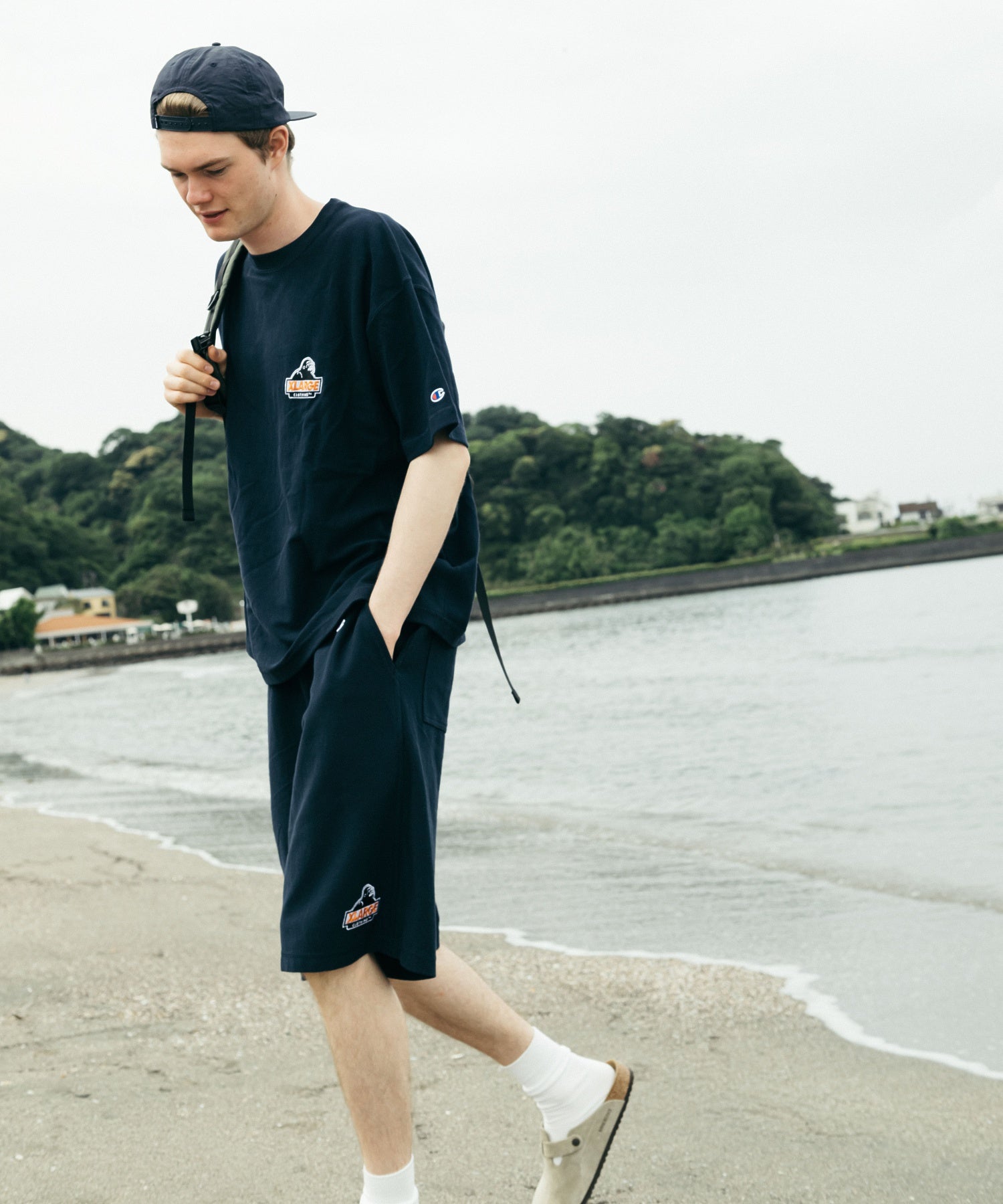 XLARGE×Champion SHORT PANTS