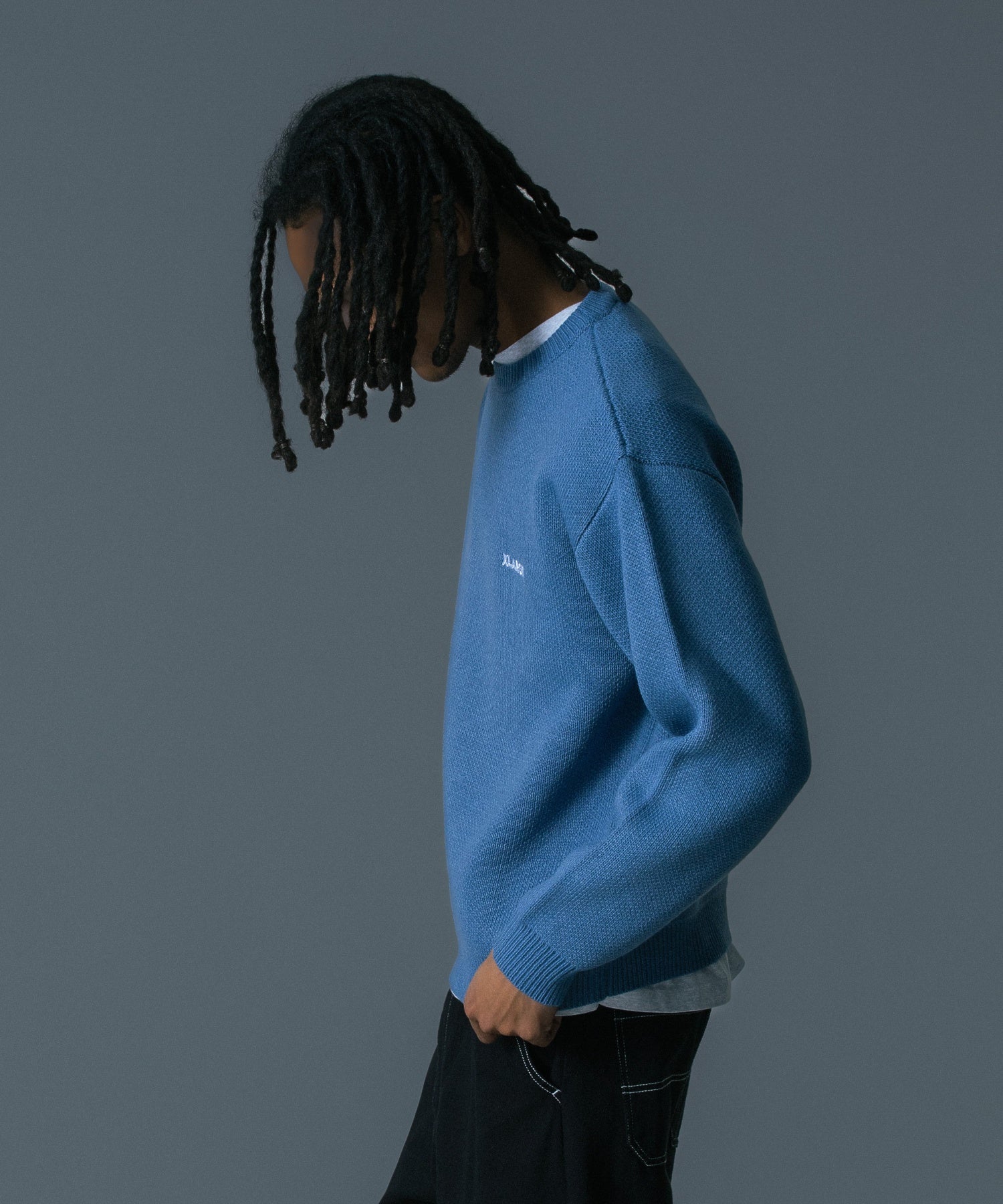 ONE CHU CREWNECK KNIT SWEATER