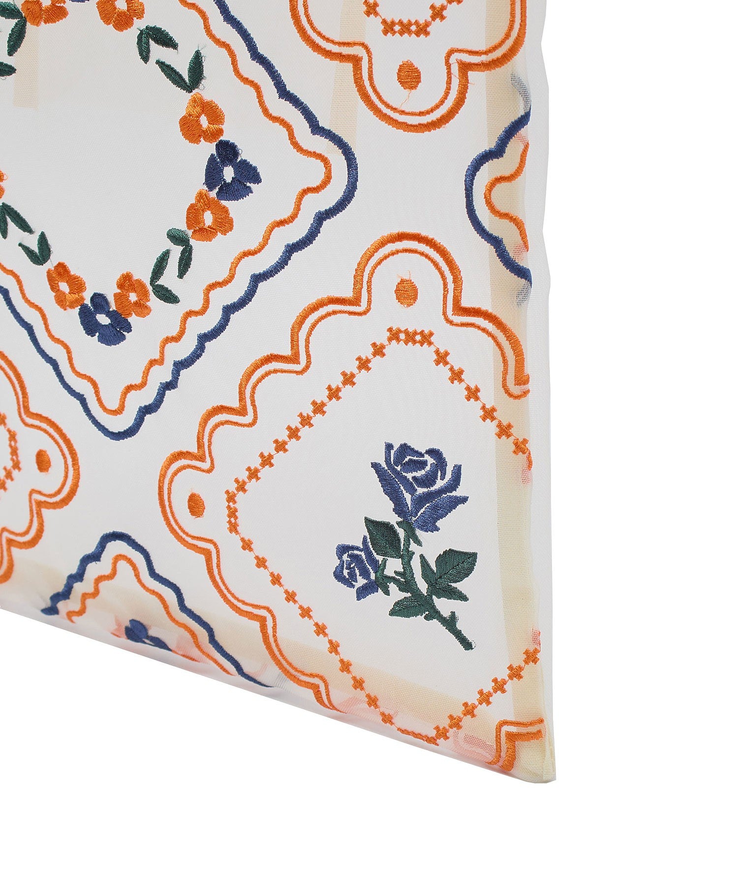 CASSELINI/TULLE ENBROIDERY TOTE