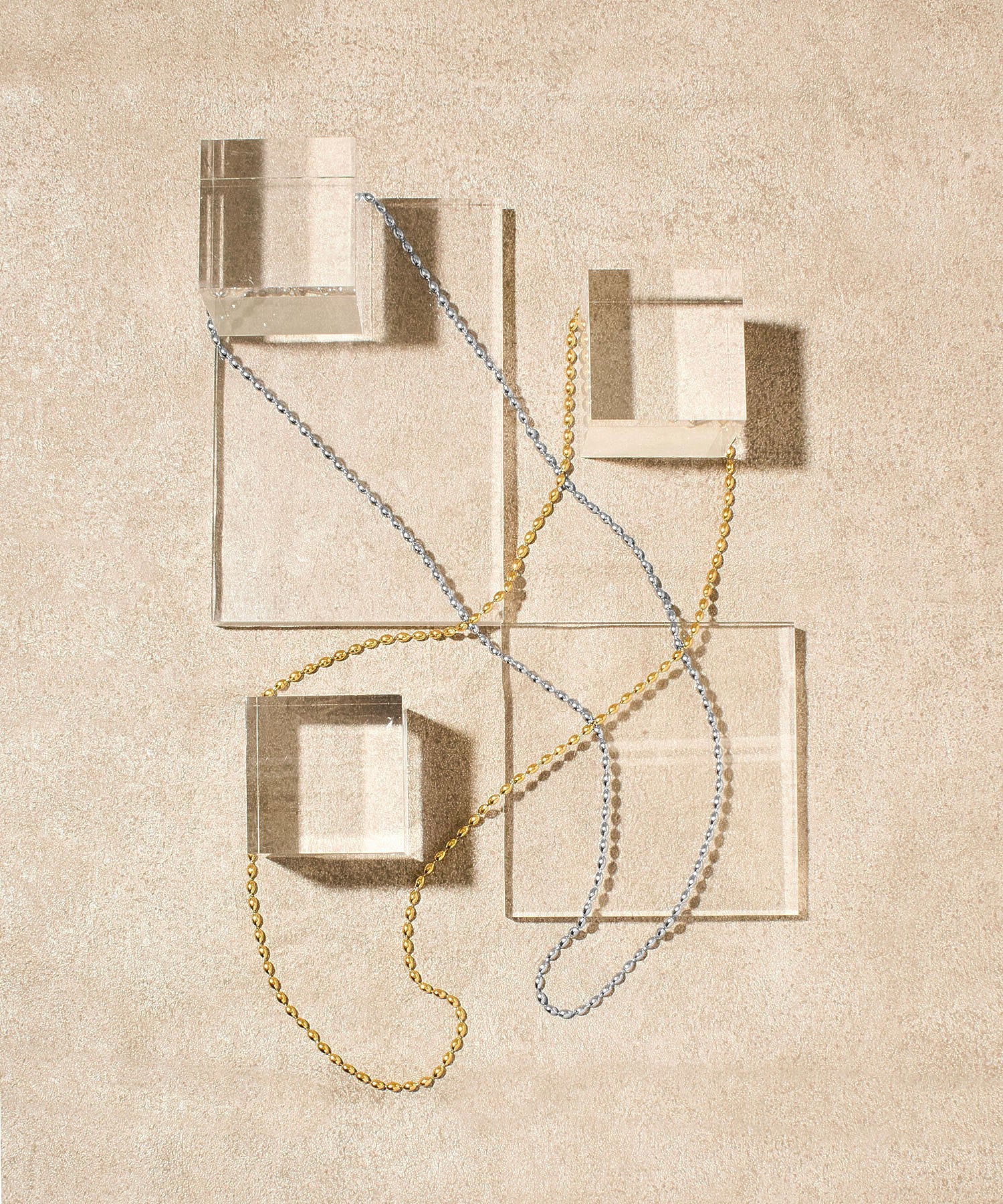 SOAC/DROP CHAIN LONG NECKLACE