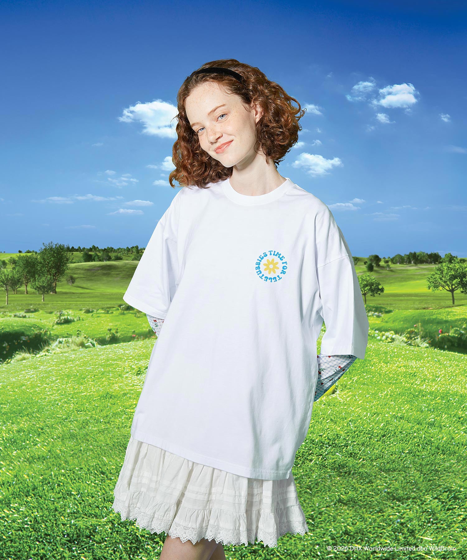 MILKFED. / TELETUBBIES BACK VIEW WIDE S/S TEE