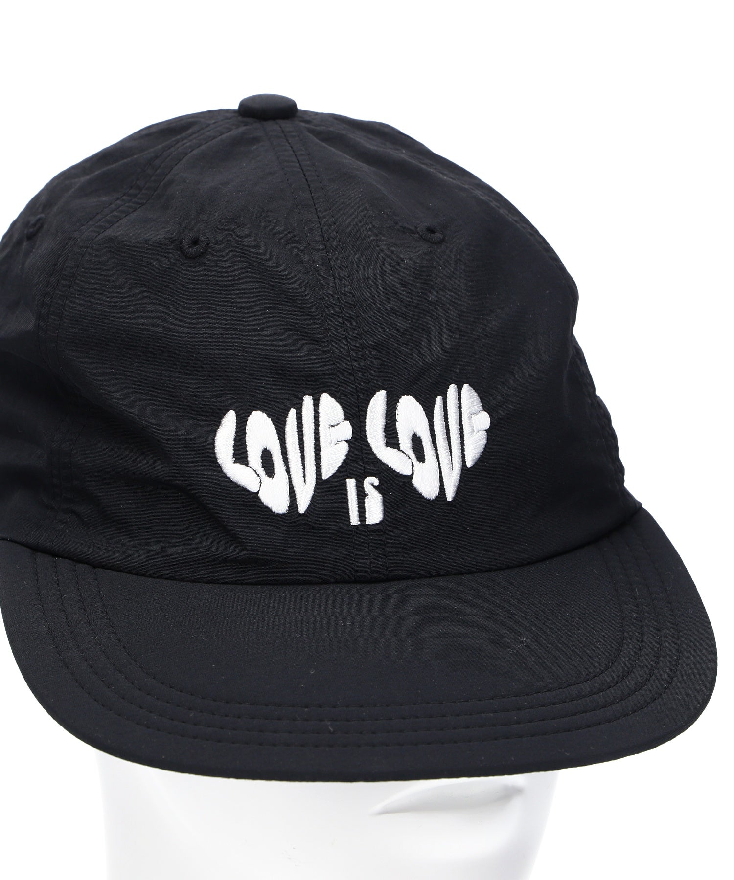 GARBAGE/ガーベッジ/SOFT BRIM 6 PANEL CAP LOVE