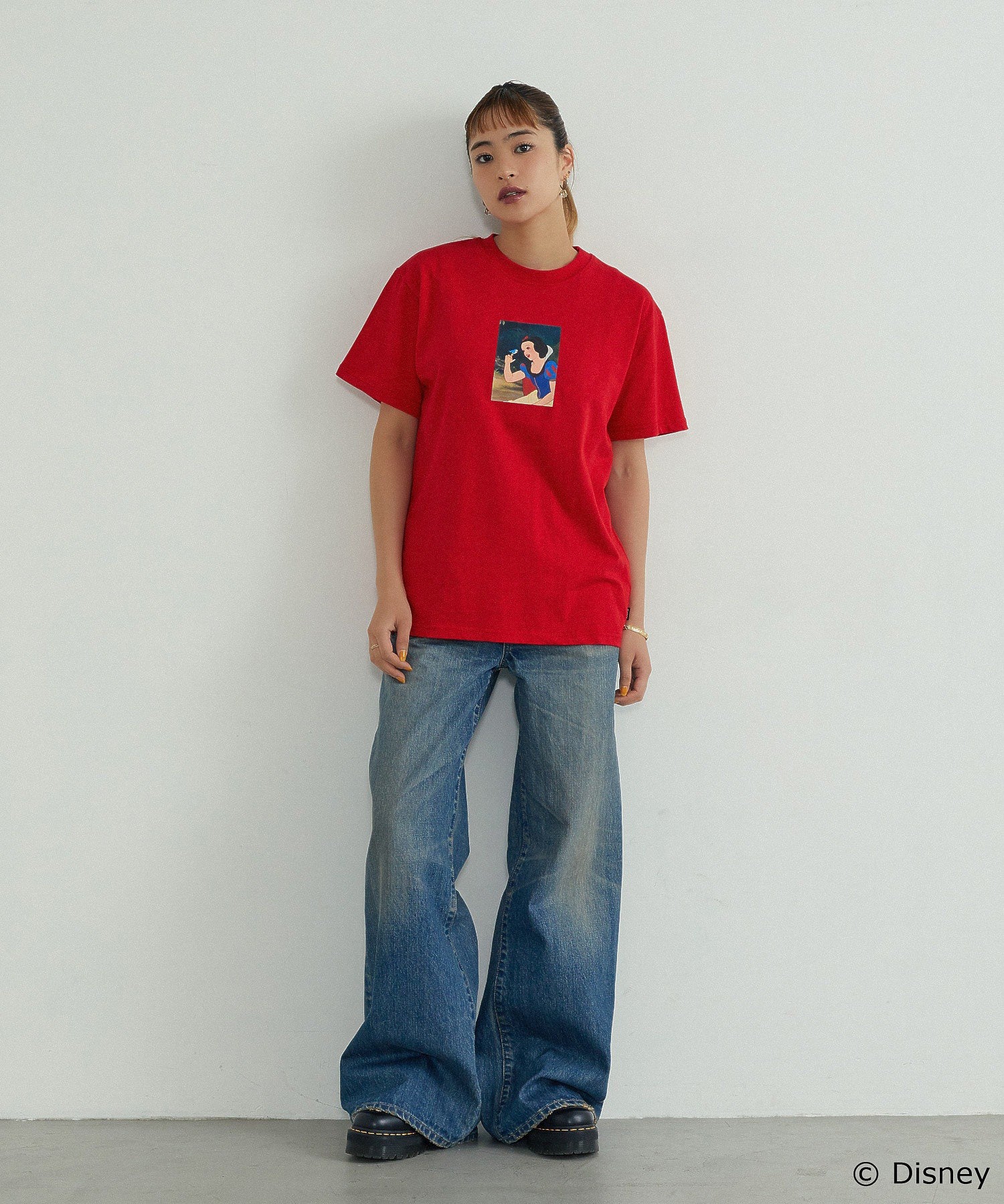 SNOW WHITE / S/S TEE