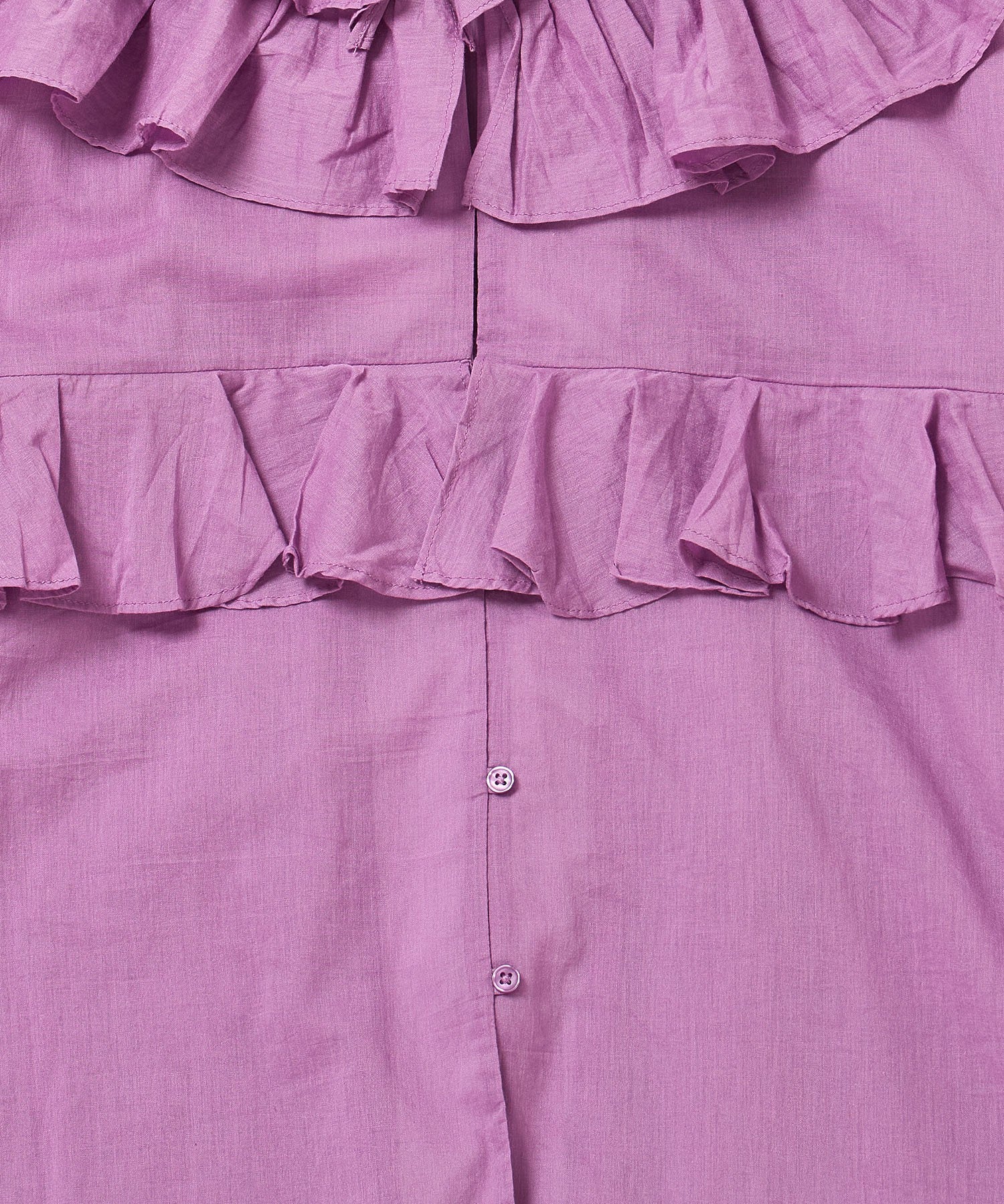 INDIA IS BEAUTIFUL/RUFFLE BLOUSE