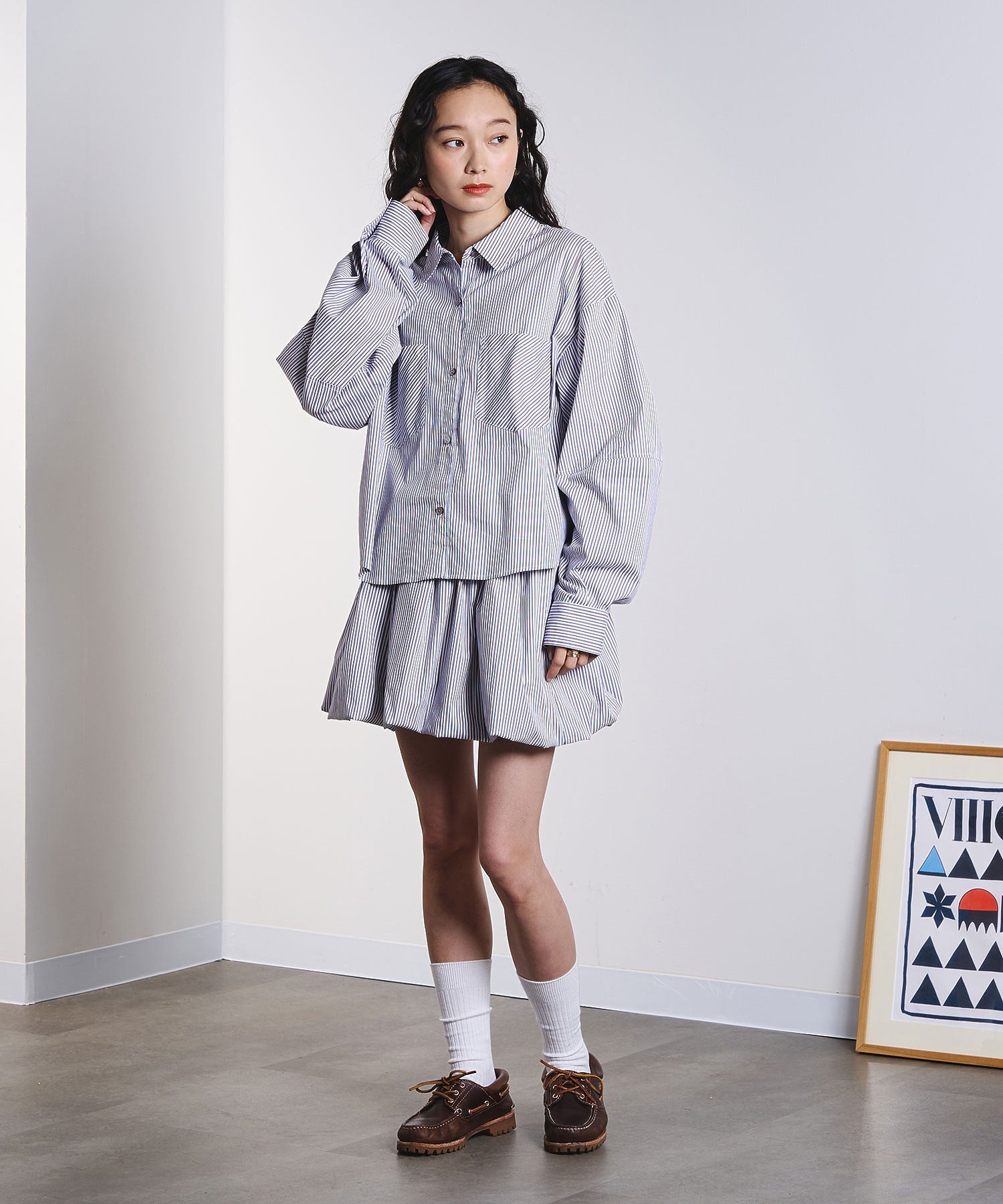 model:161cm 着用サイズ:ONE SIZE