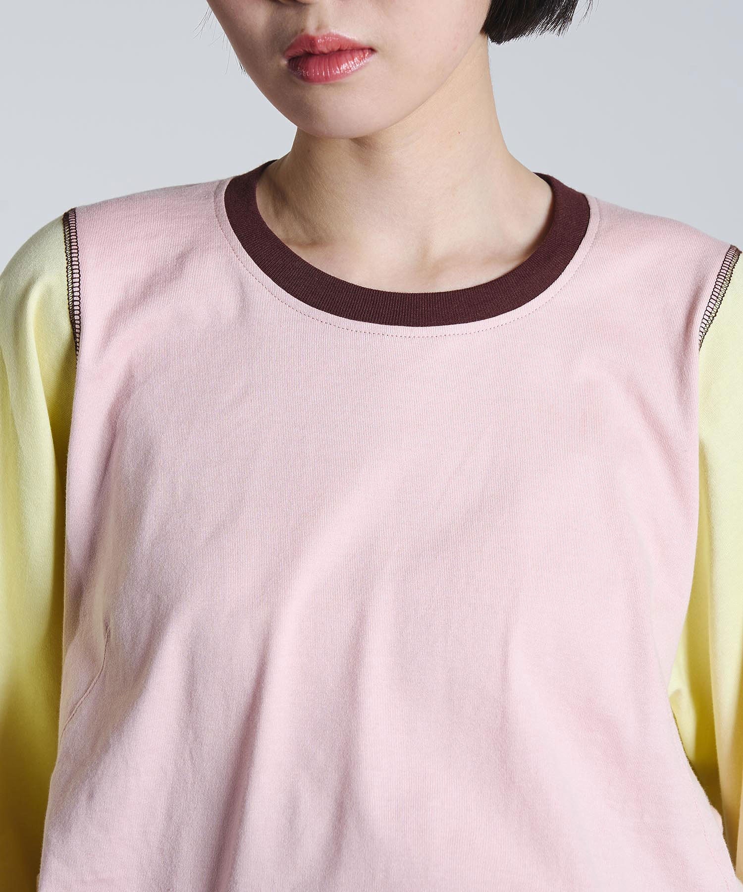 mici/VOLUME LONG SLEEVE TOP