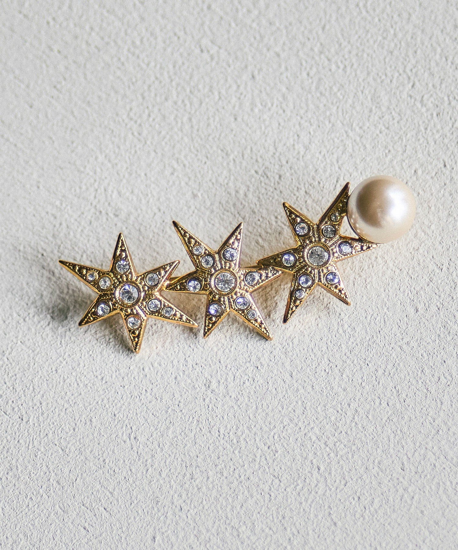 ADER.bijoux/STAR PEARL BROOCH