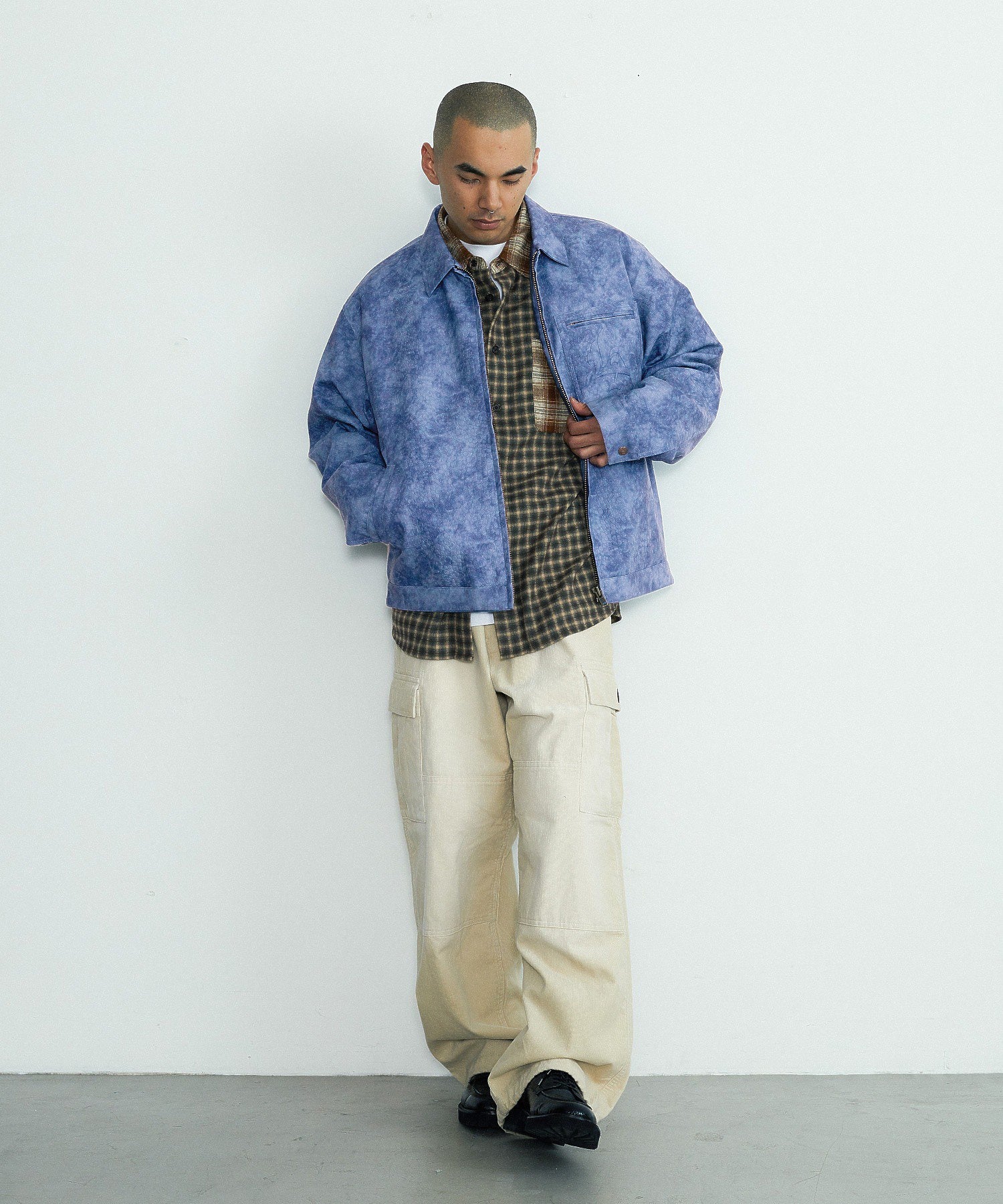 CROC SUEDE JACKET