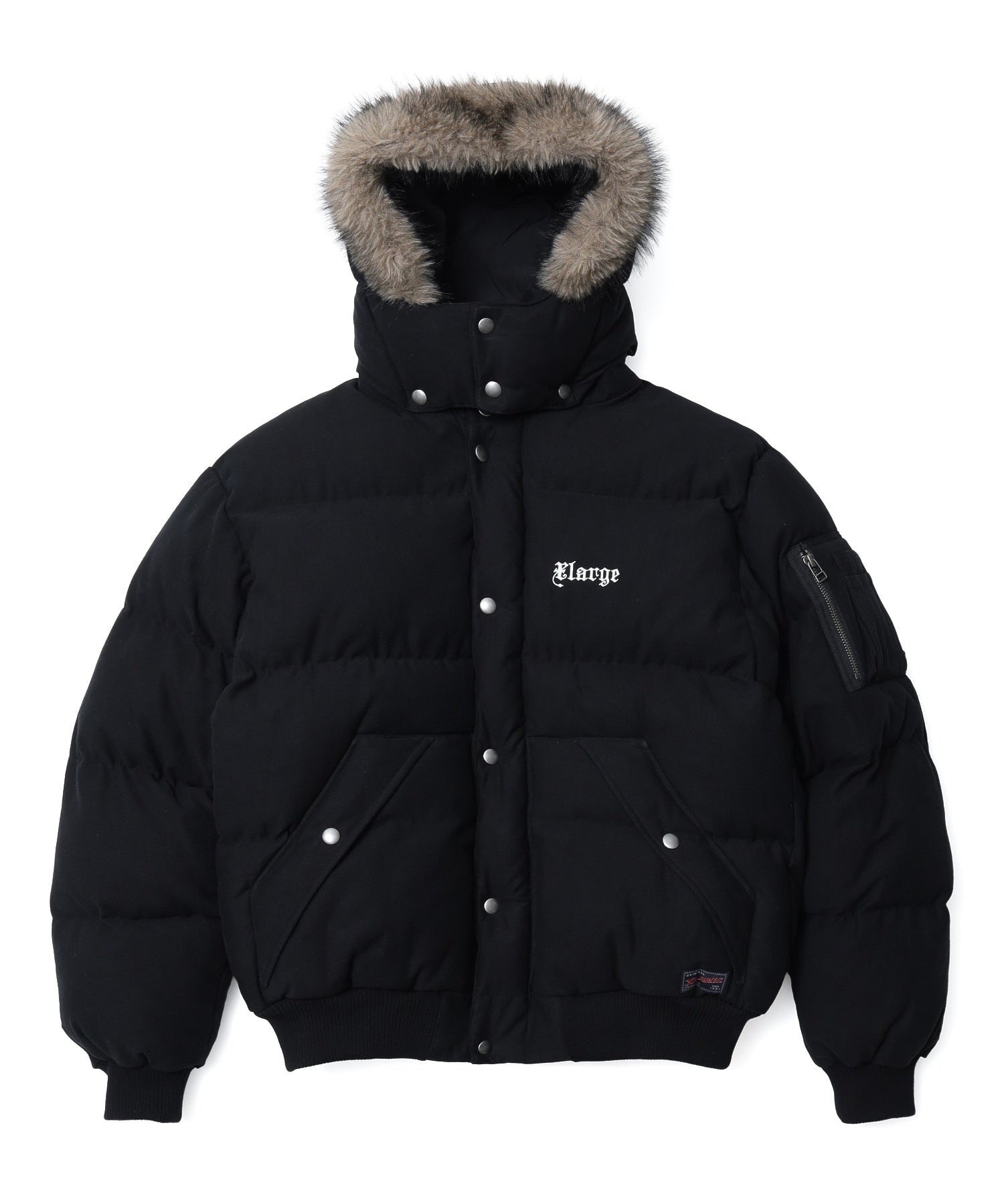 HOODED PUFFER JACKET
