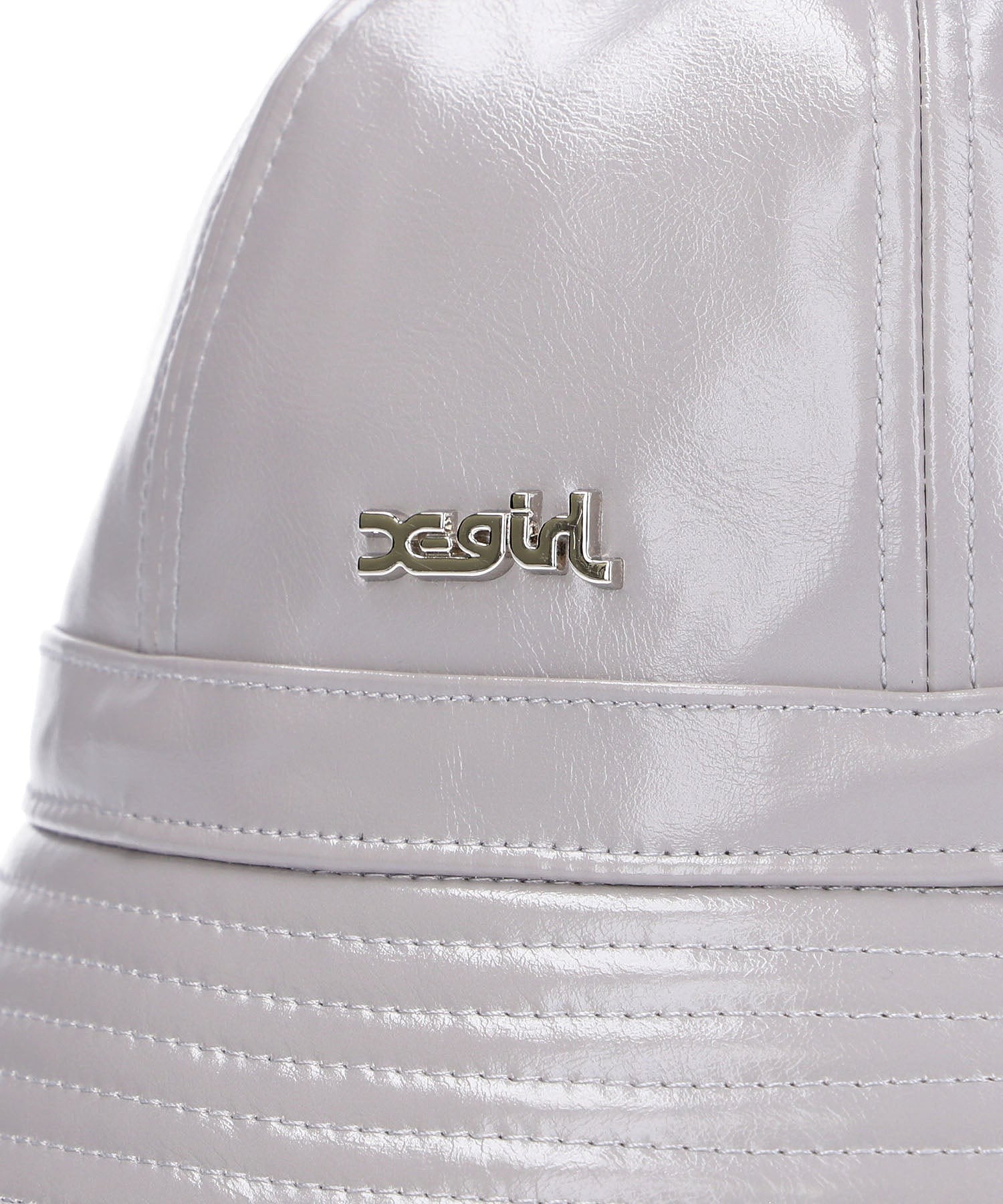 FAUX LEATHER METRO HAT X-girl
