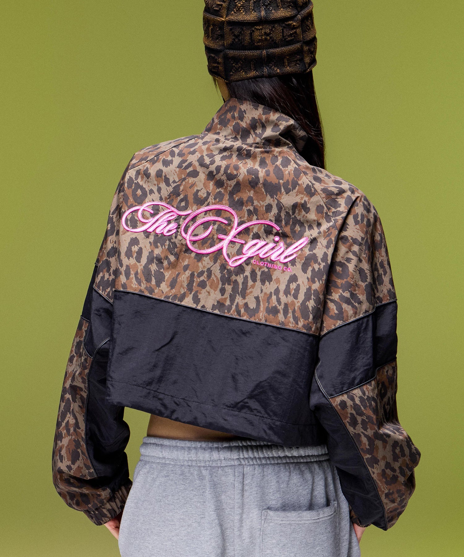 2WAY SCRIPT LOGO TRACK JACKET