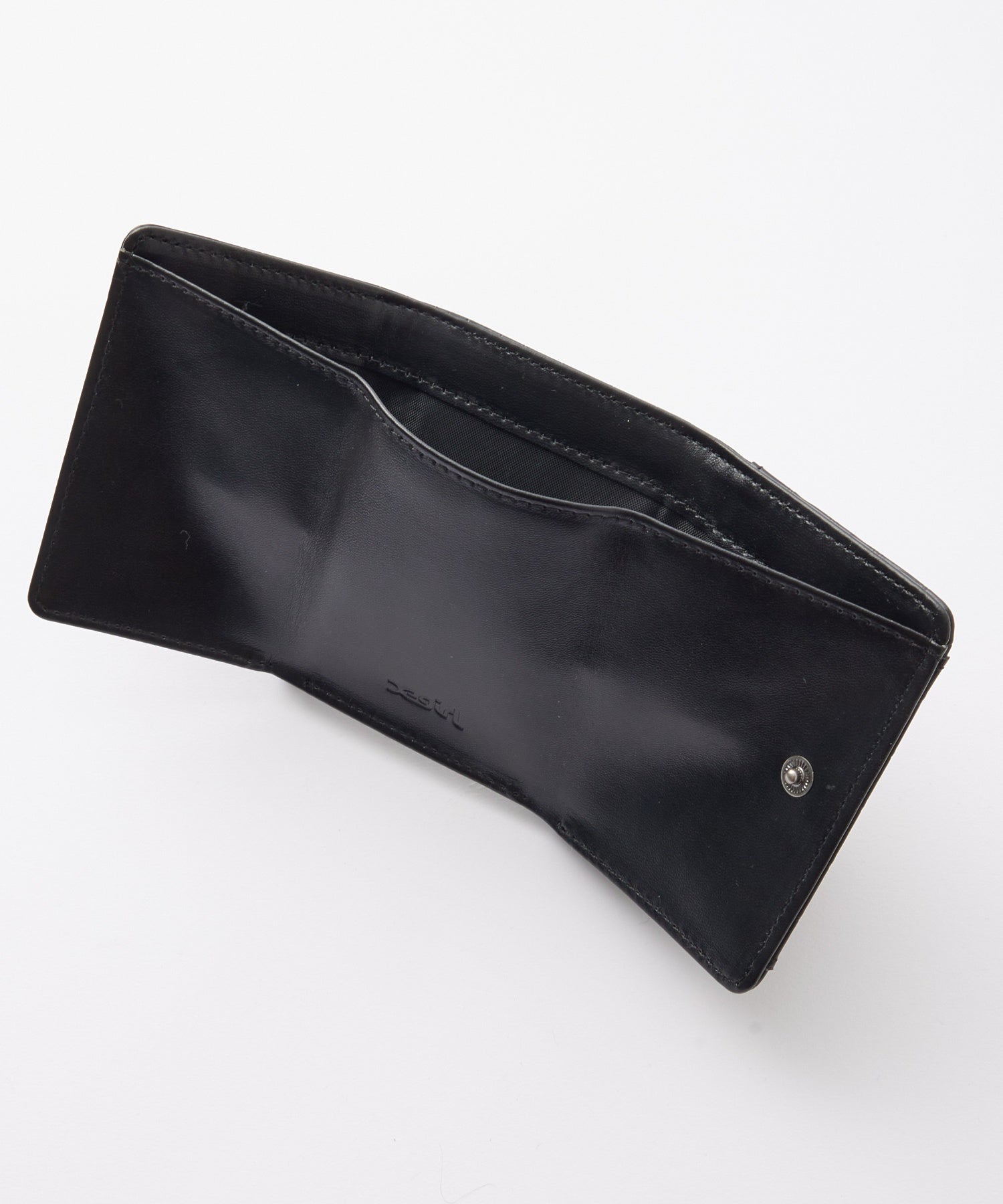 MILLS LOGO FAUX CROCO MINI WALLET