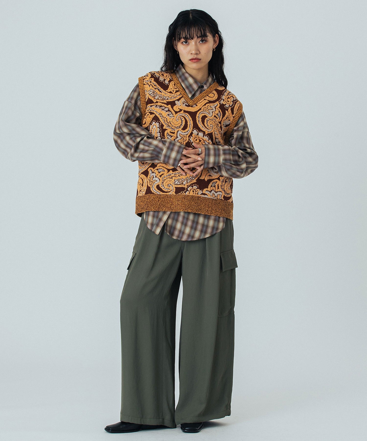 model:167cm 着用サイズ:ONE SIZE