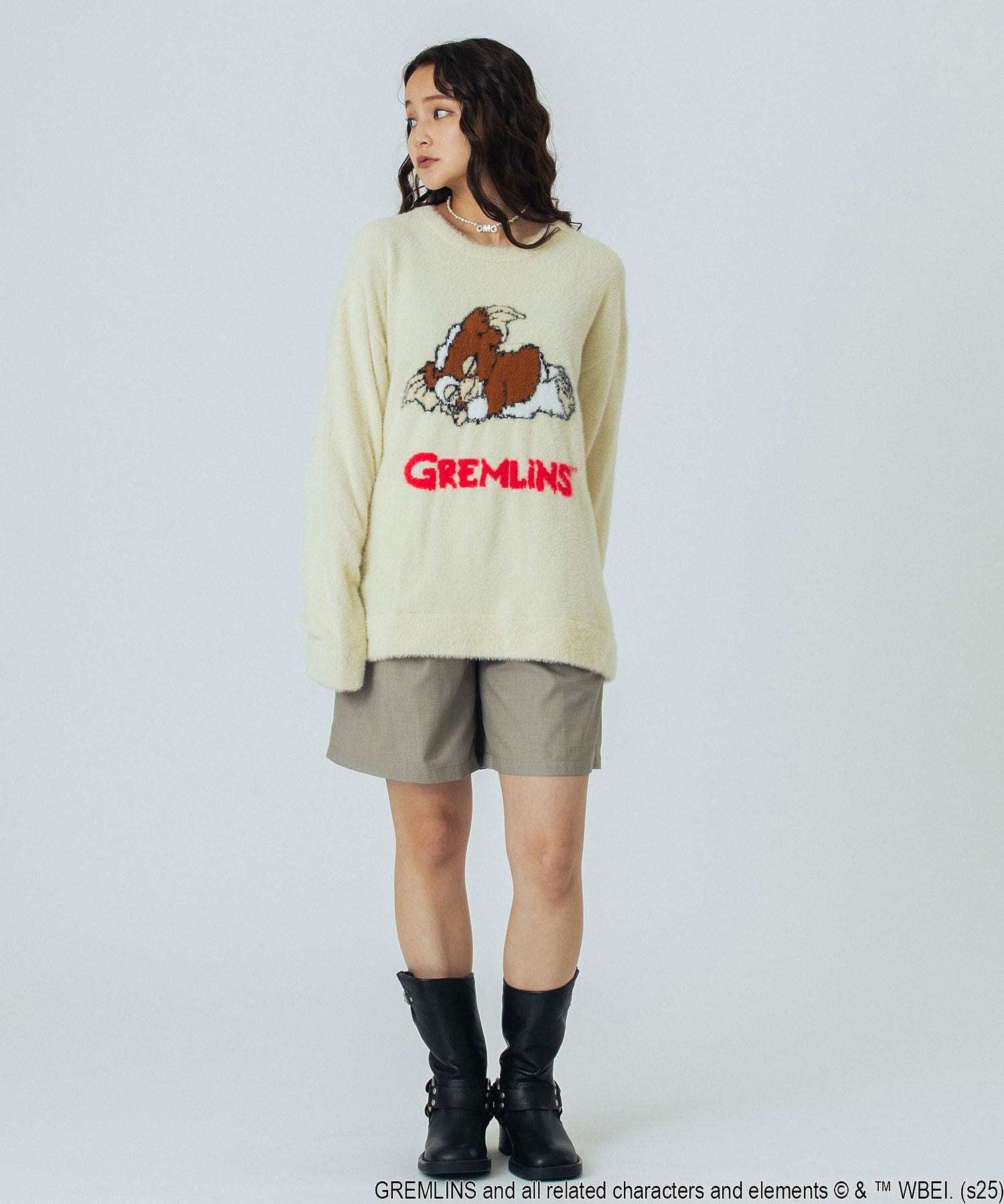 ROSE BUD LIMITED / GREMLINS SHAGGY KNIT
