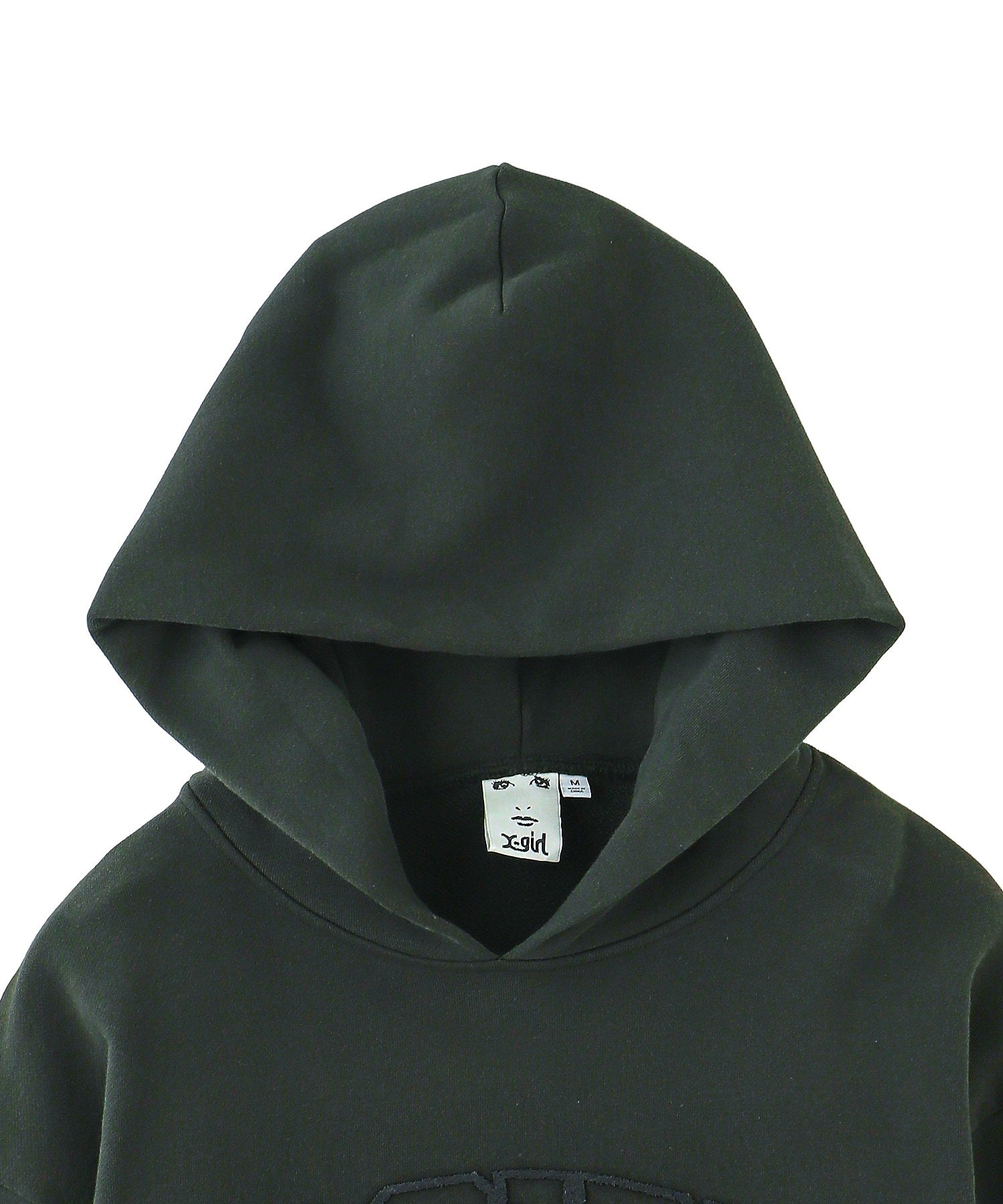 COLLEGE LOGO DRAWSTRING SWEAT DRESS