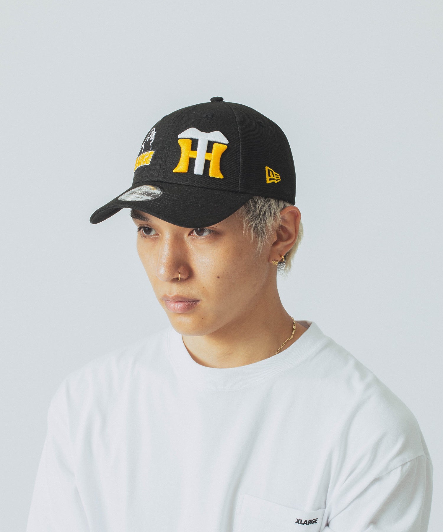 XLARGE×HANSHIN TIGERS×NEWERA MIX LOGO CAP