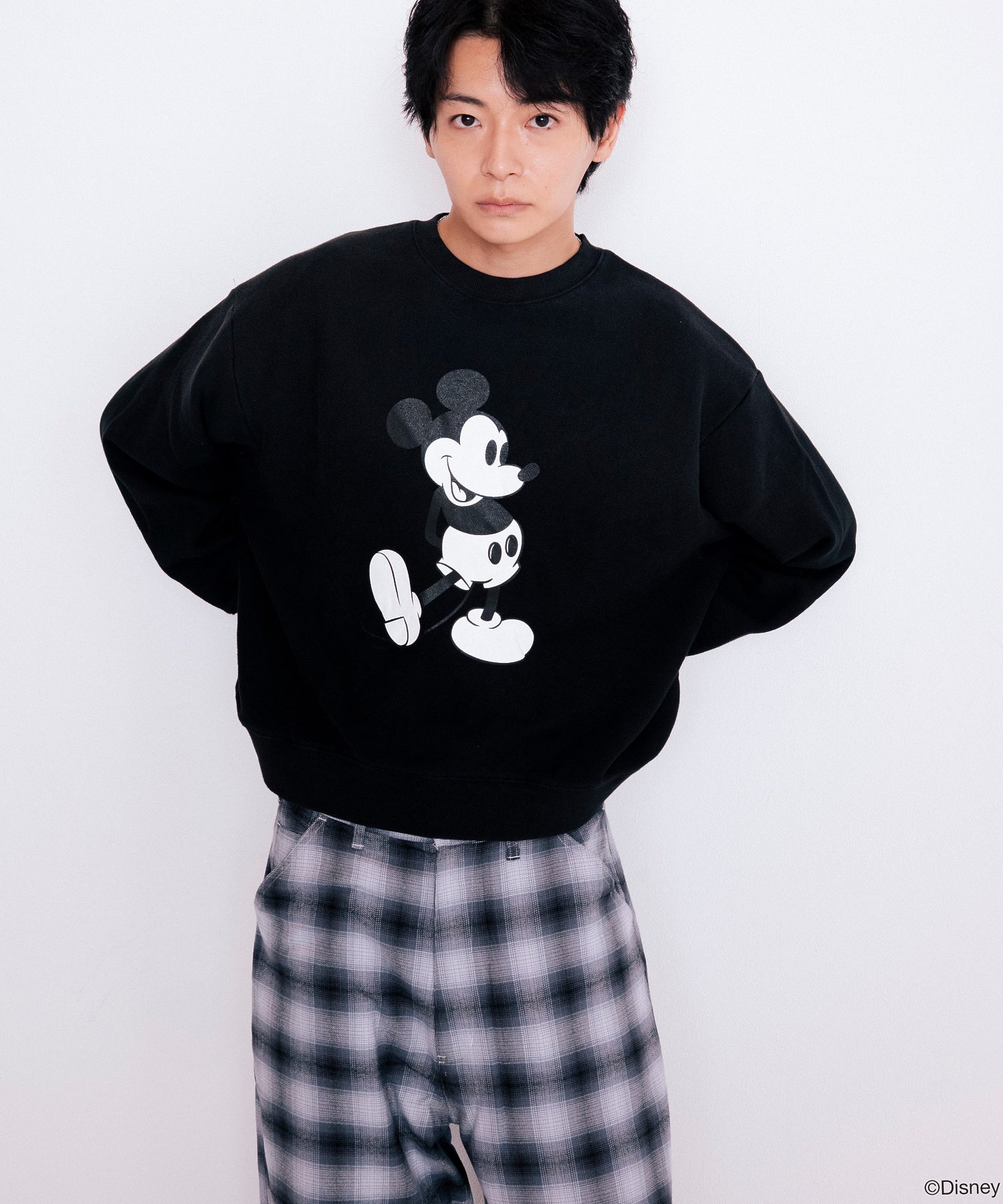 【F-LAGSTUF-F】MICKEY SWEATSHIRT