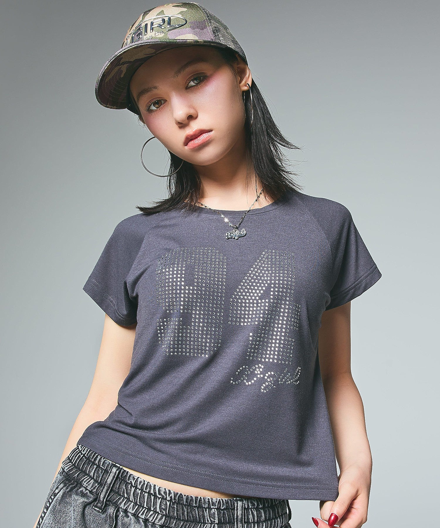 METALLIC LOGO 6PANEL MESH CAP