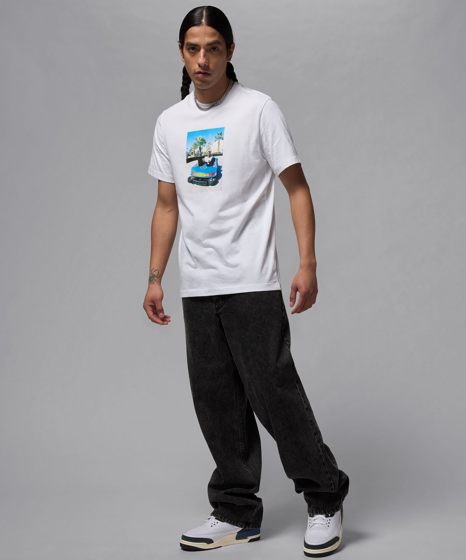 JORDAN BRAND/ジョーダン/M J BRAND PHOTO SS CREW HJ2401