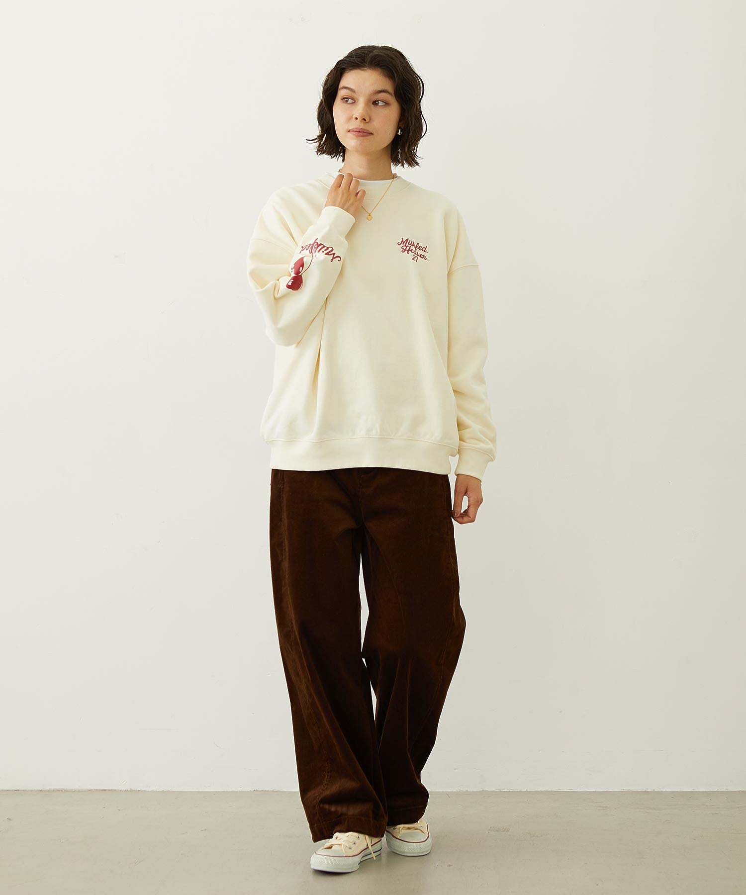 HEART BALLOON SWEAT TOP