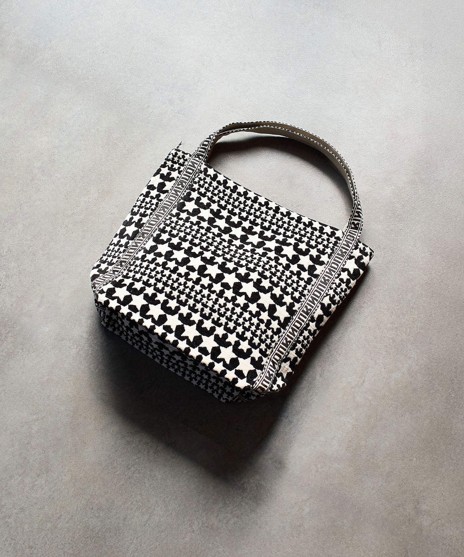 BINDU/STARS JACQUARD TOTE BAG