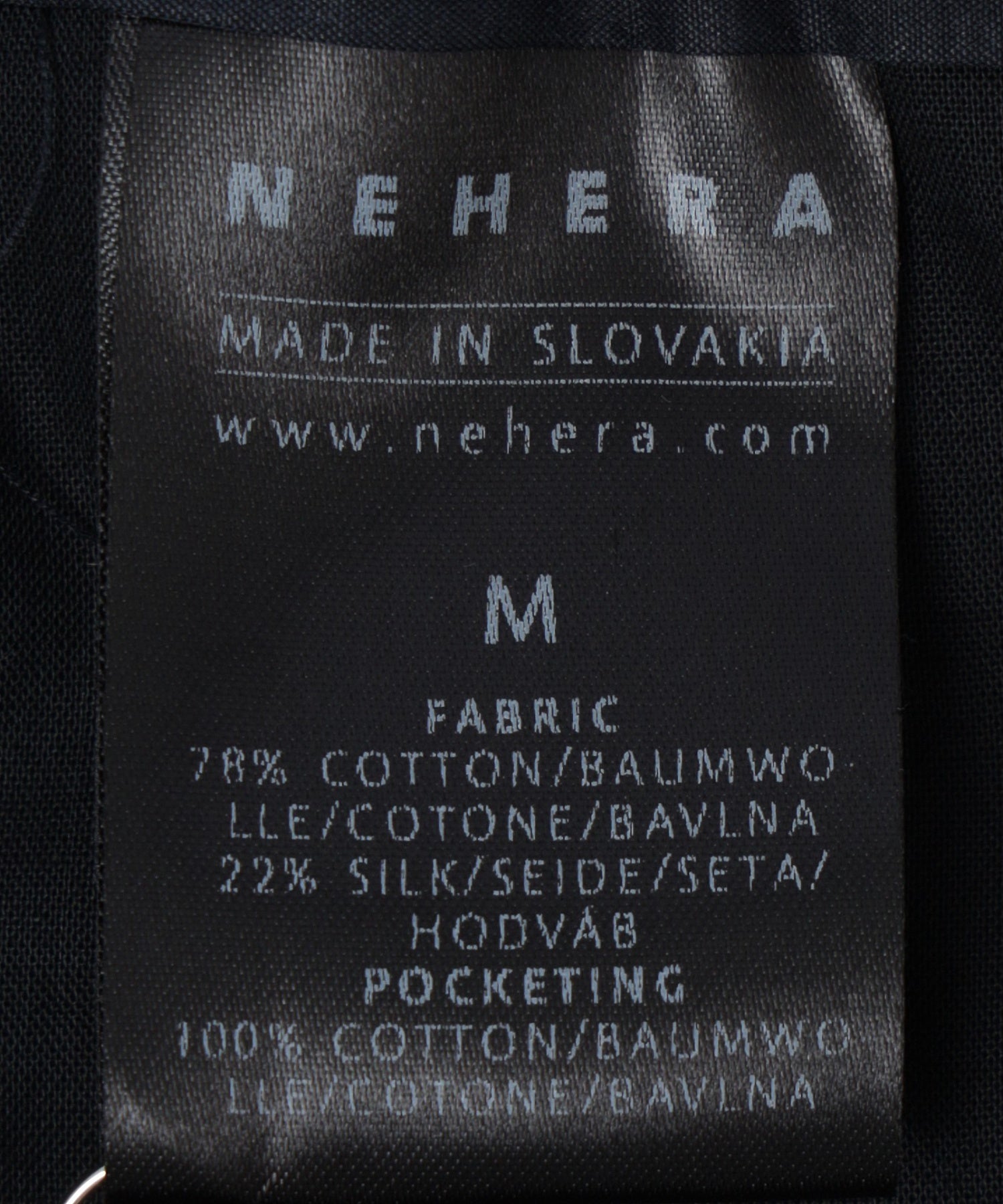 NEHERA/ネヘラ/CRISPY COTTON SILK PATRE UNI