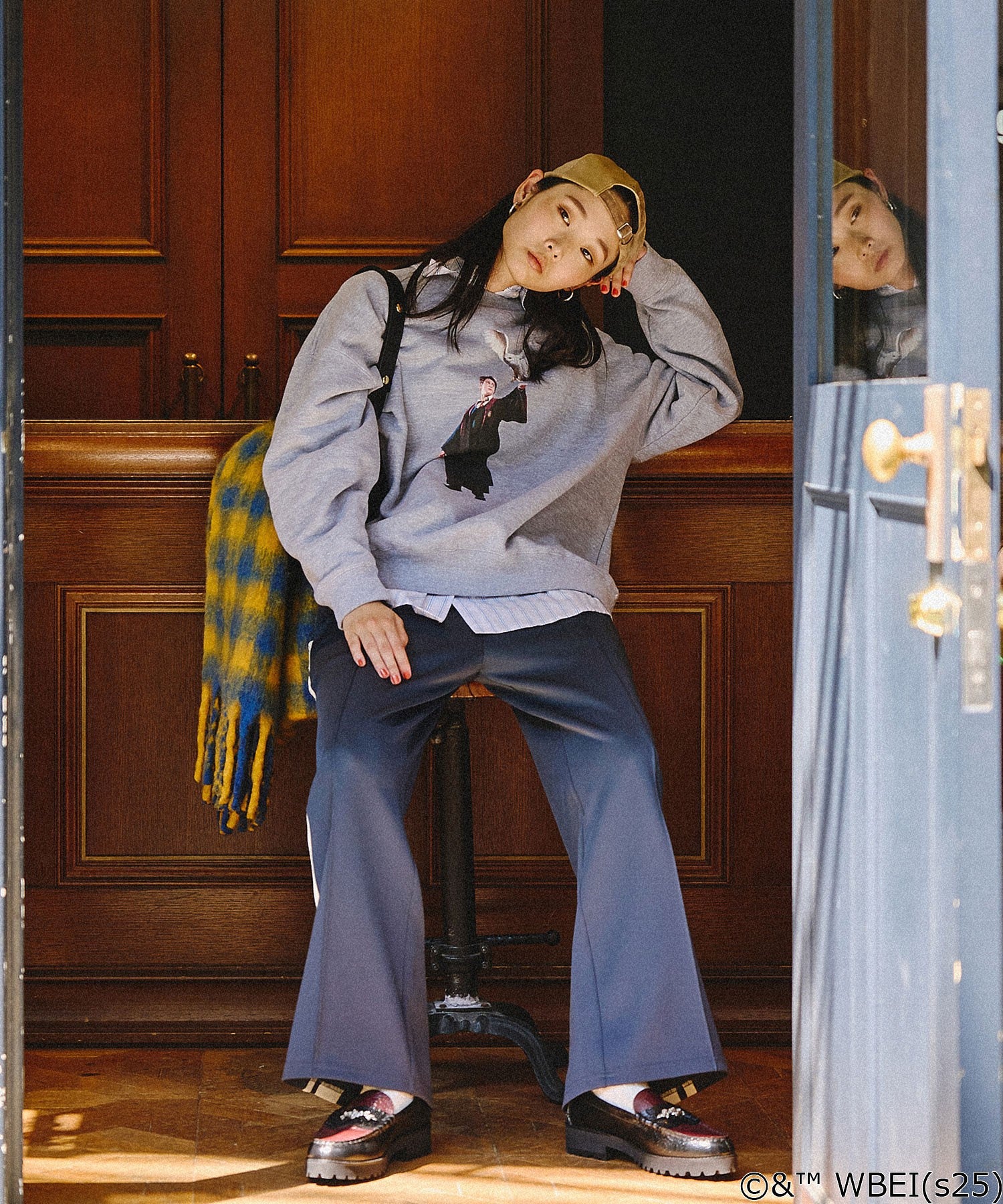 【Lサイズのみ期間限定受注生産】COLSUN/HARRY HEDWIG SWEATSHIRT