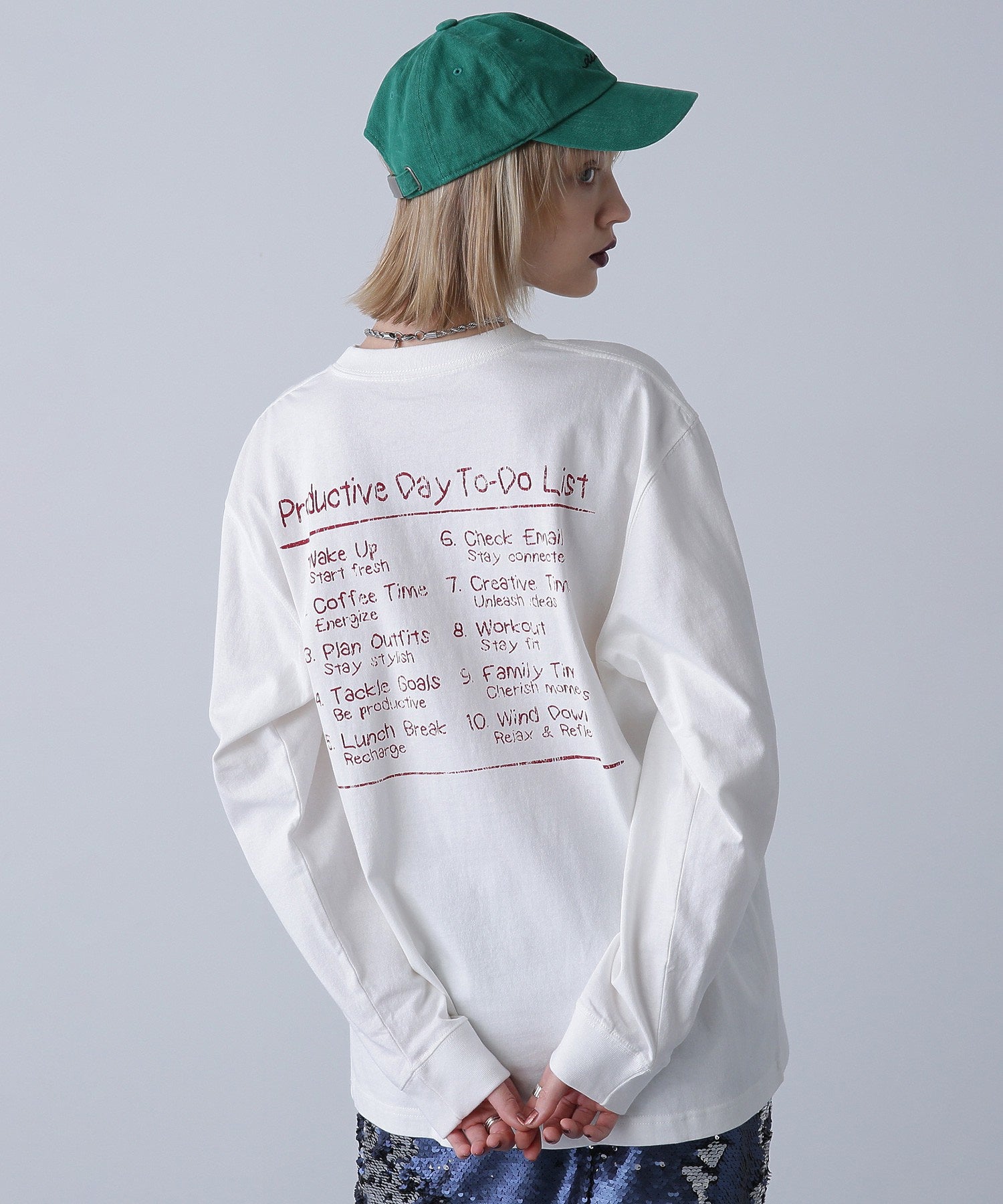 【WEB・一部店舗限定】プリントロングTシャツ