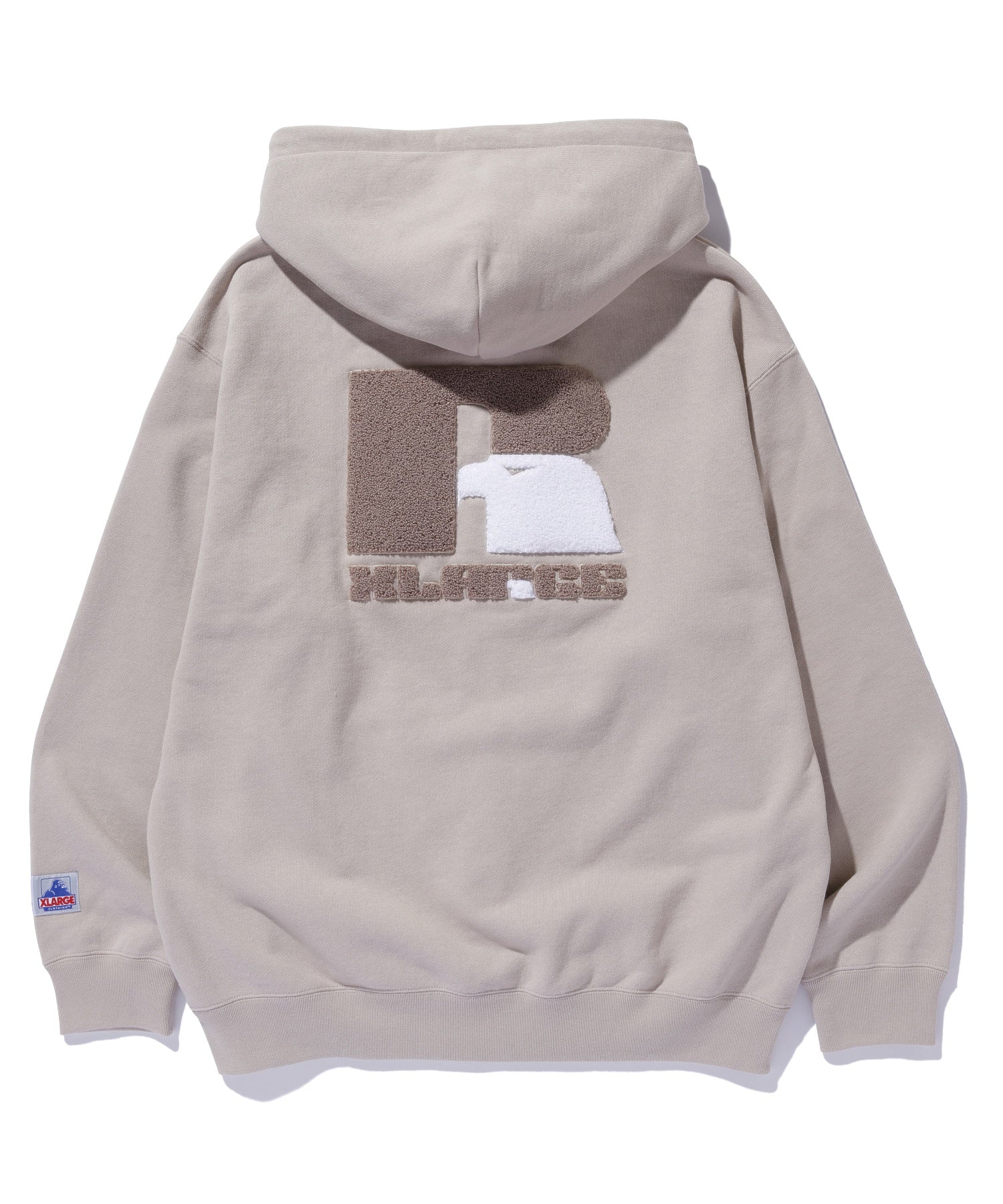 XLARGE×RUSSELL ATHLETIC ZIP UP HOODED SWEATSHIRT