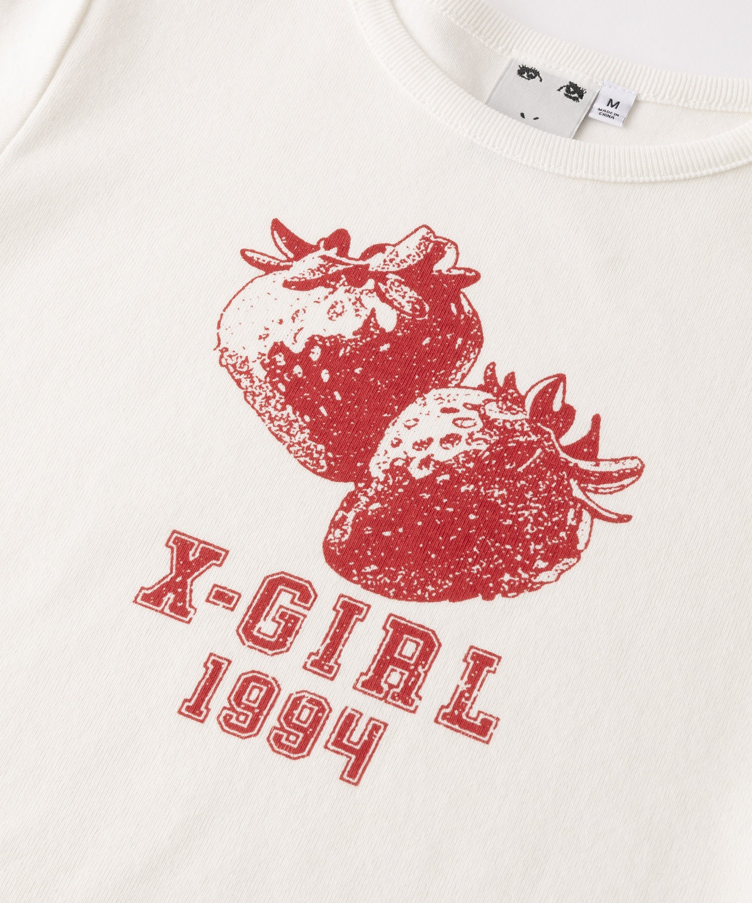 STRAWBERRY LOGO BABY TOP