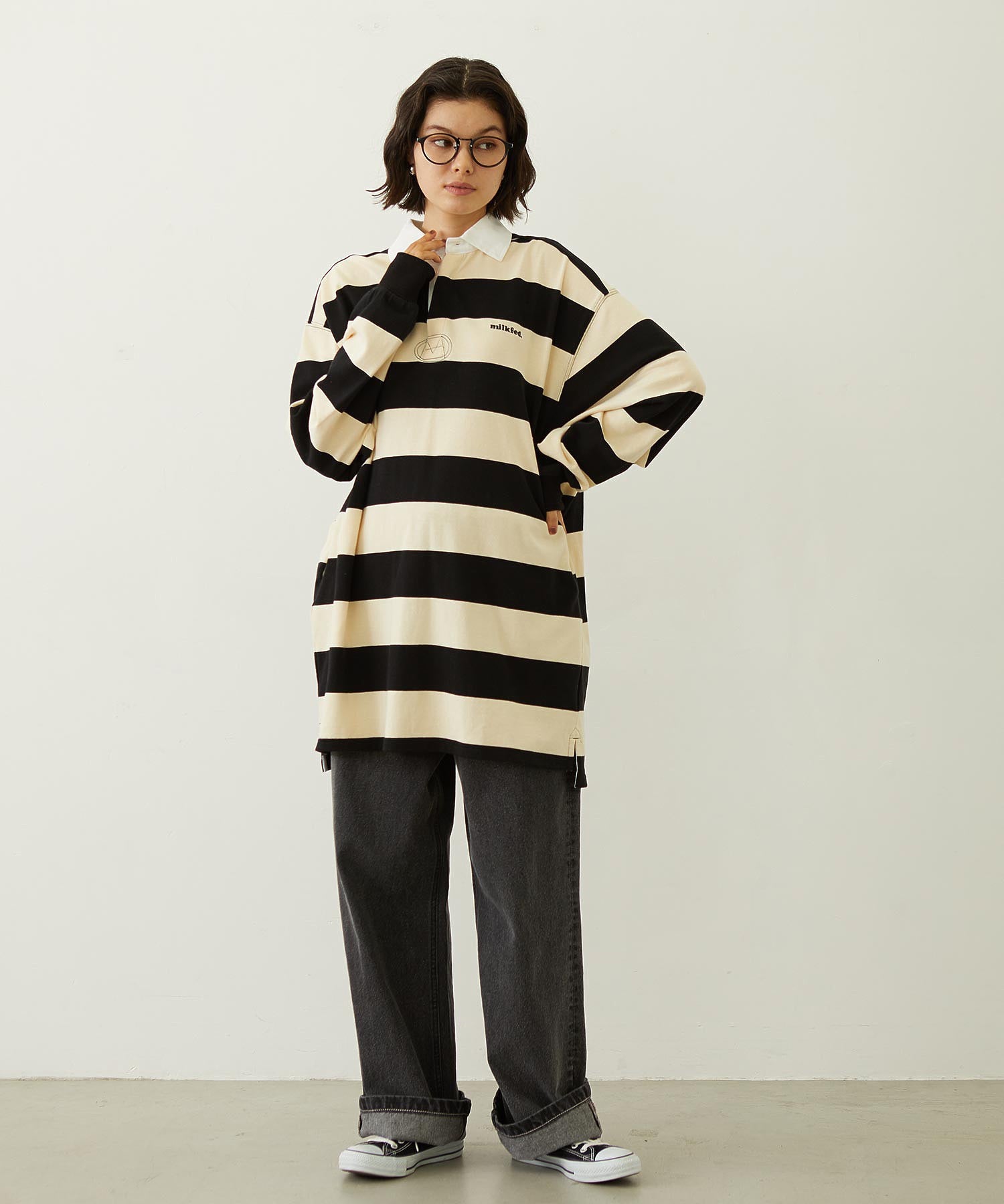 STRIPED RUGBY SHIRT