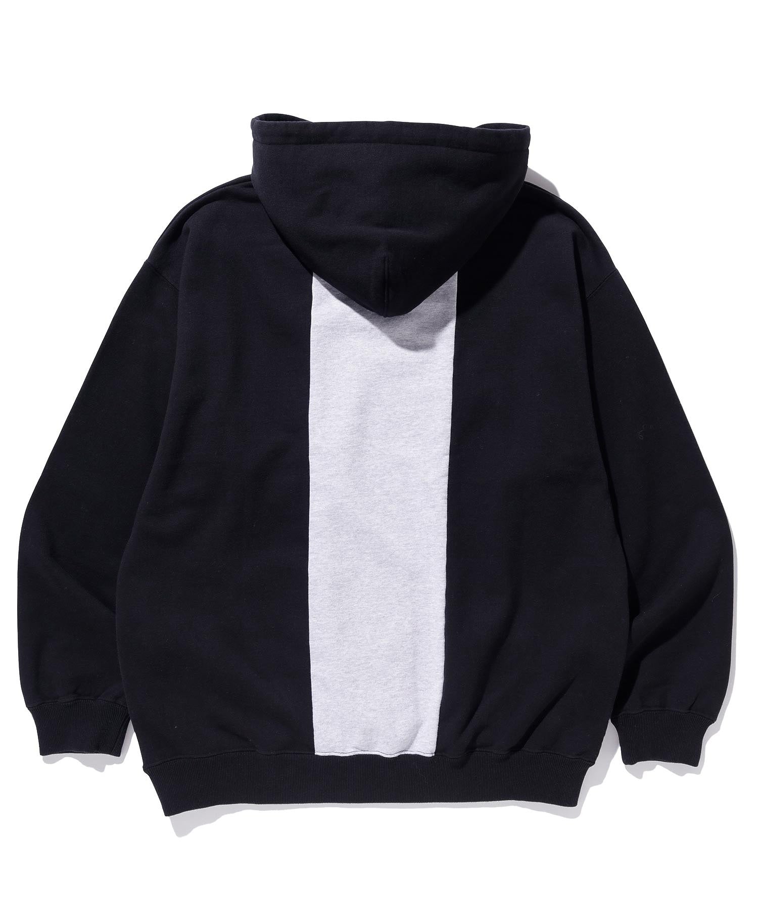 PATCHWORK PULLOVER HOODED SWEAT XLARGE