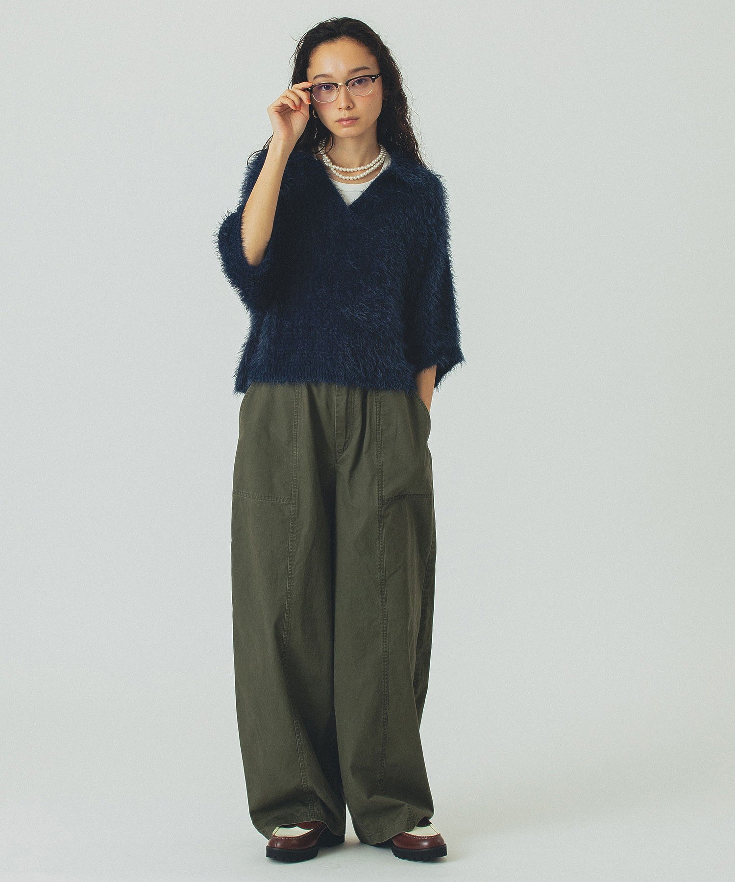 model:161cm 着用サイズ:ONE SIZE