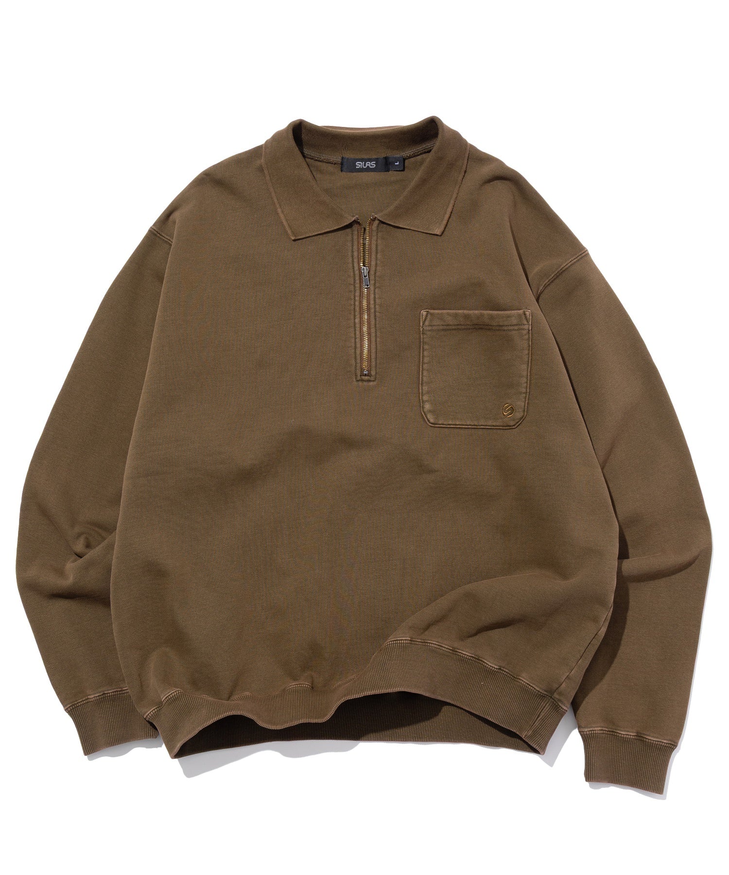 HALF ZIP SWEATSHIRT