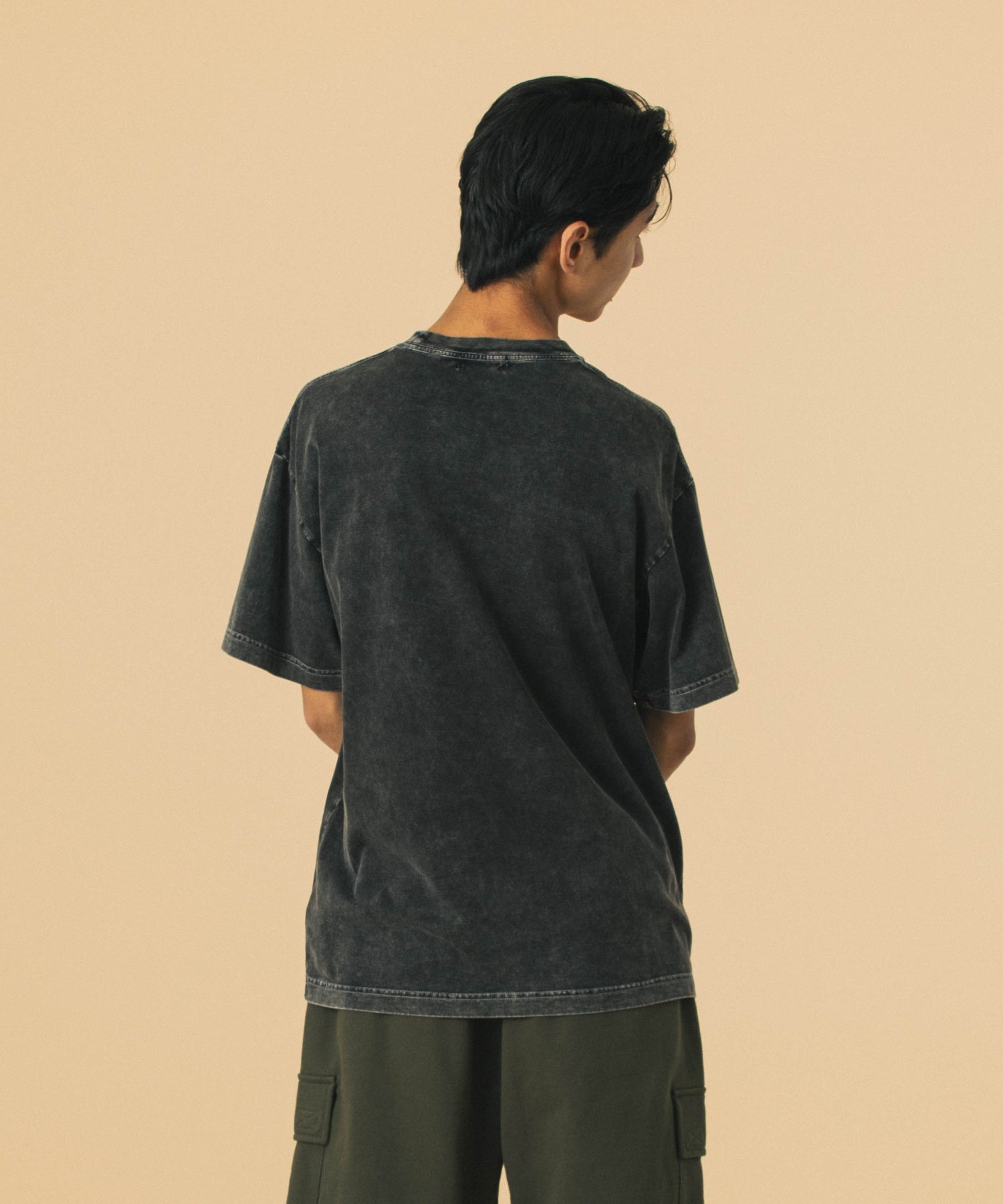 CHEMICAL WASH SLANTED OG S/S TEE