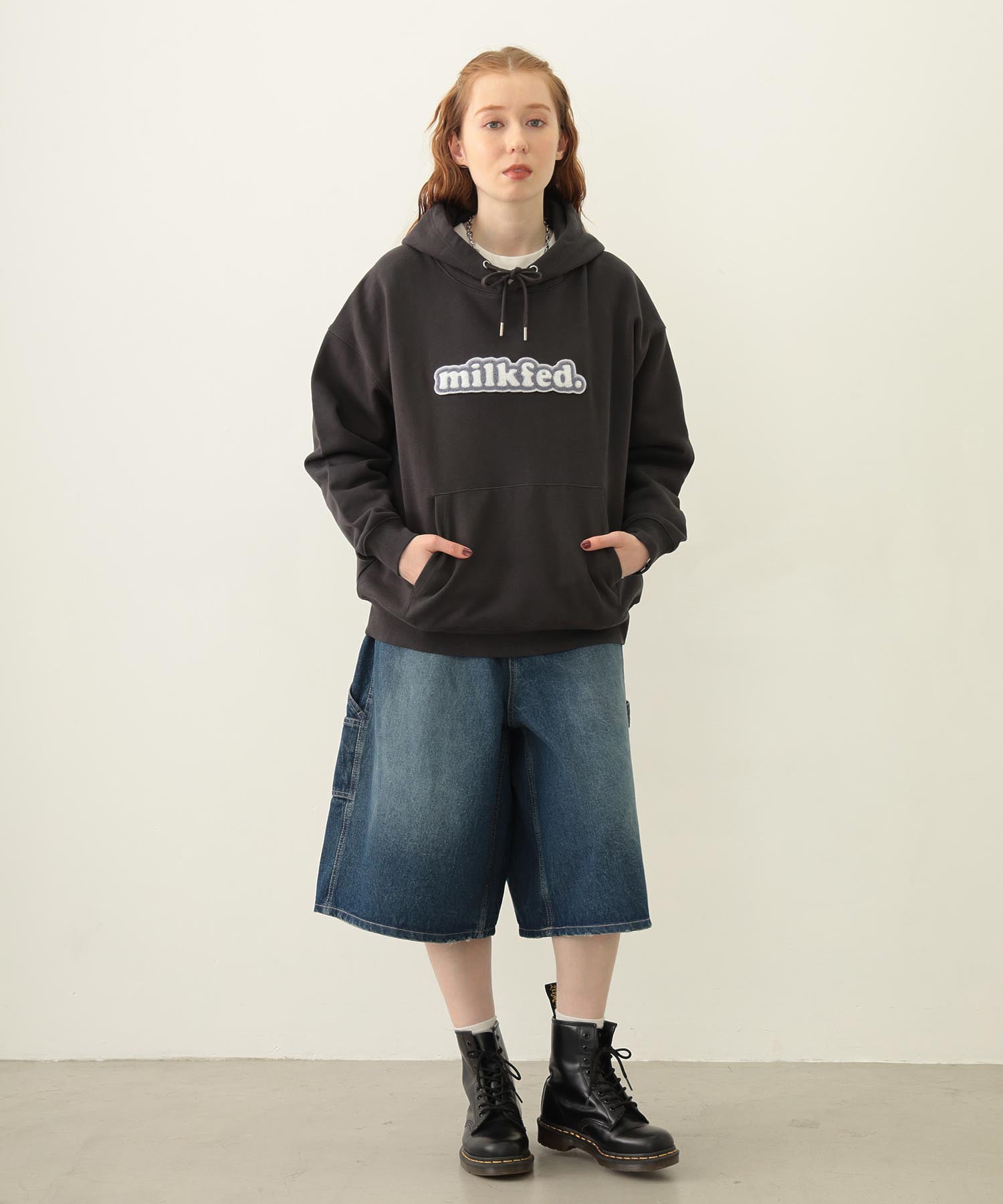 COOPER LOGO WIDE SWEAT HOODIE