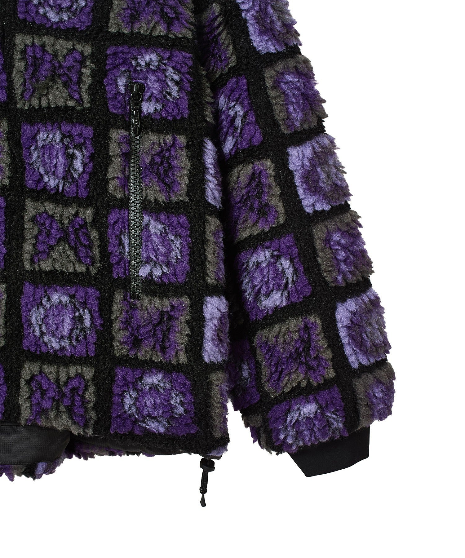 NEEDLES/FUR JACKET - PAPILLON PLAID PILE