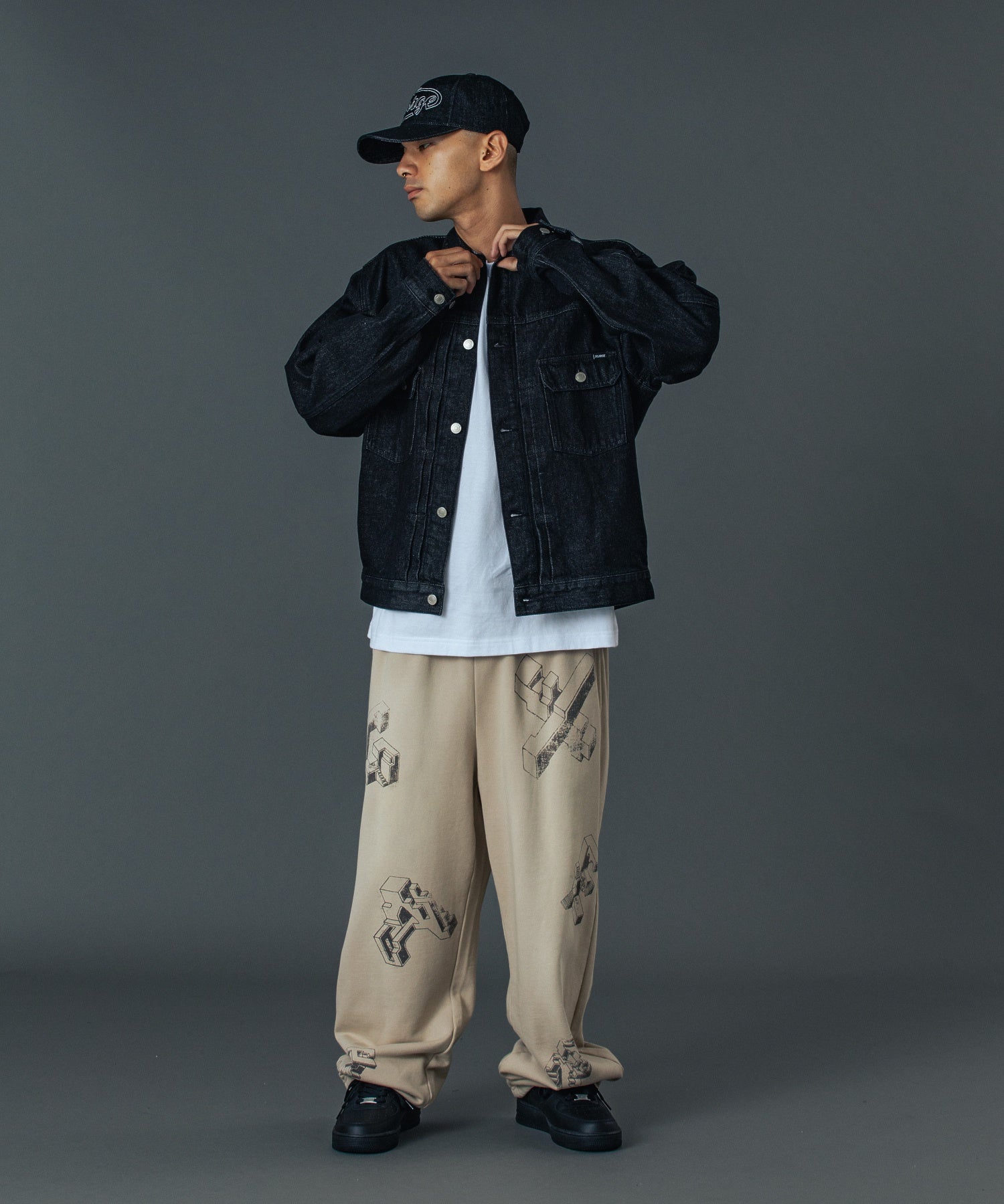 STAR LOGO DENIM JACKET