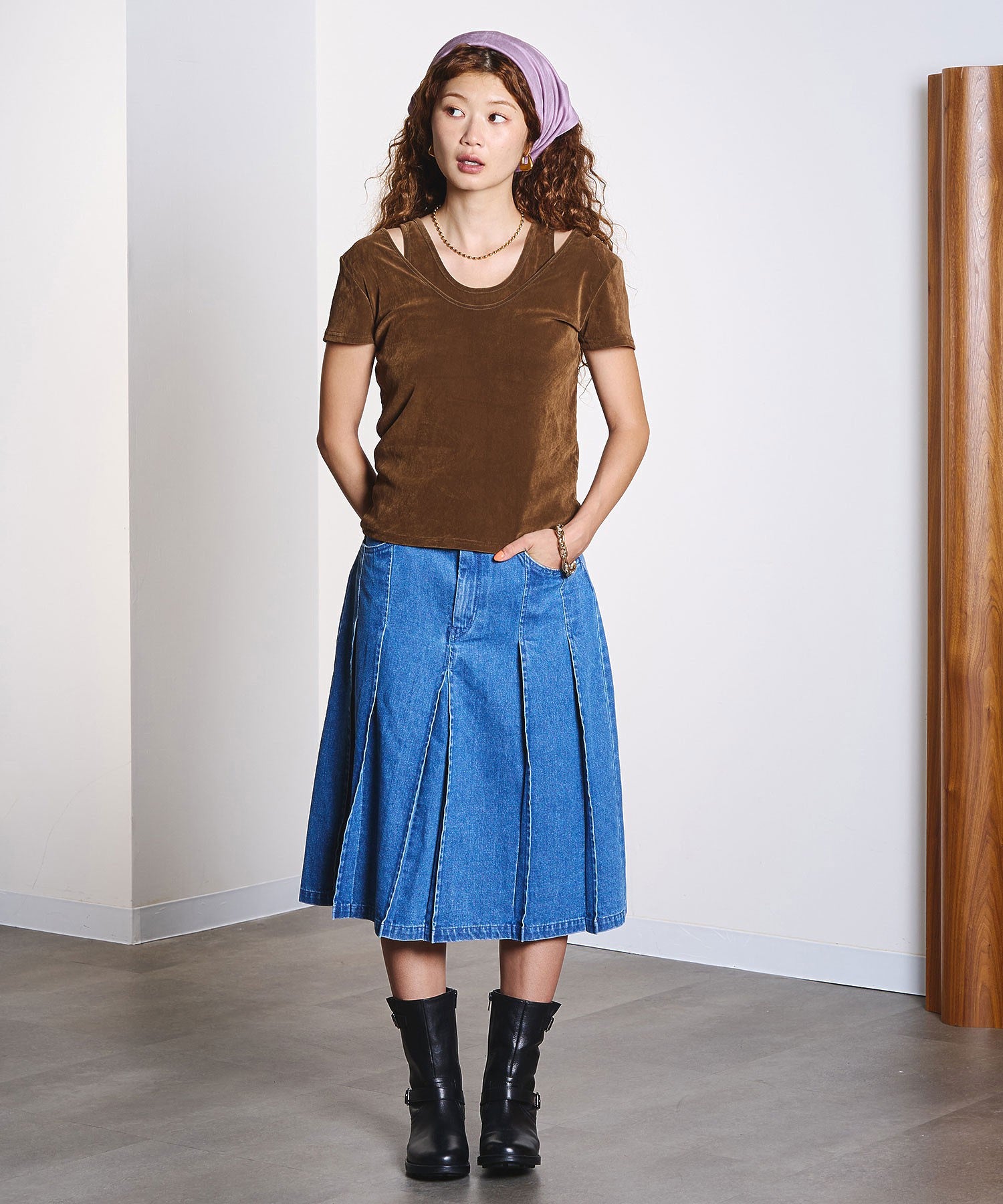 model:168cm 着用サイズ:ONE SIZE